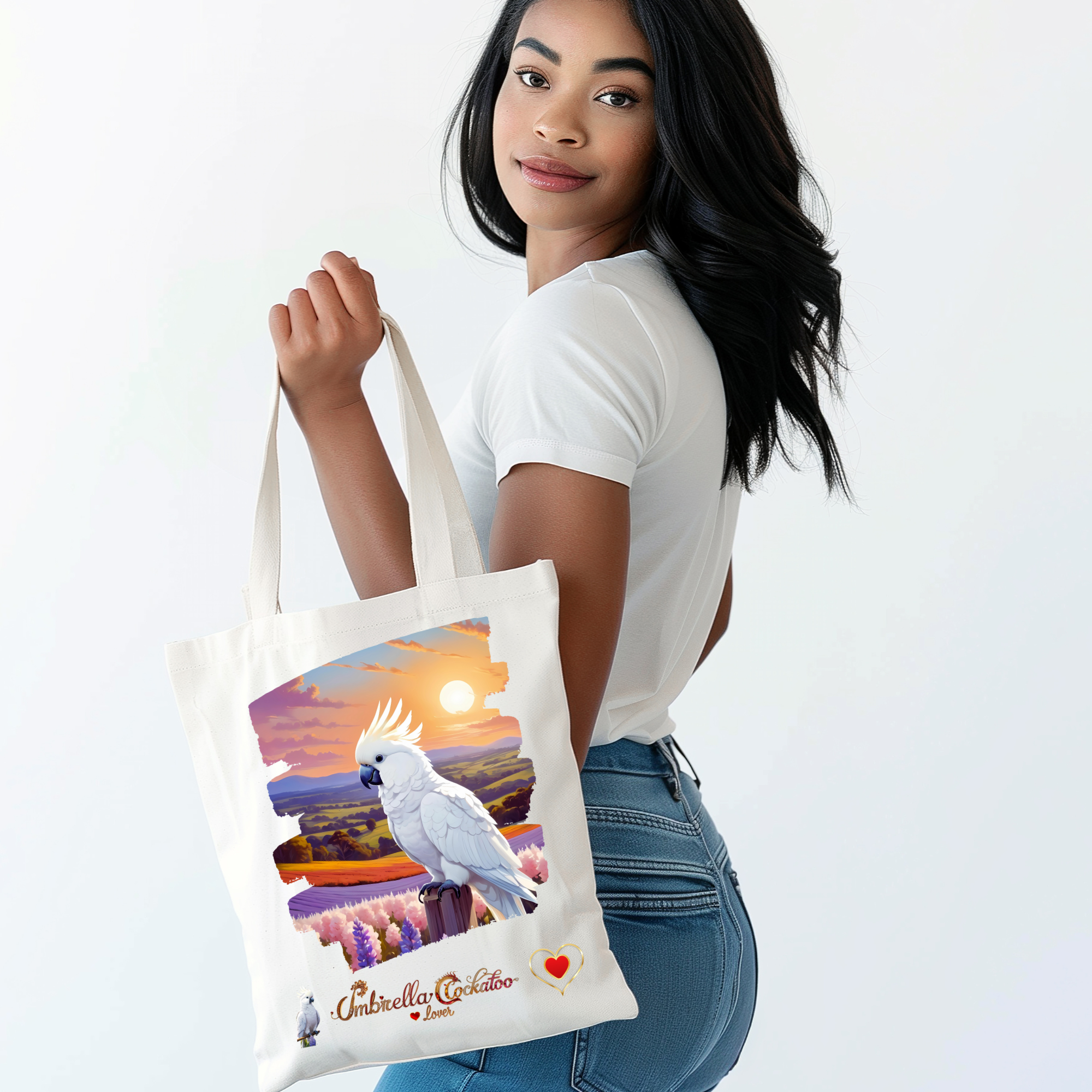 Umbrella Cockatoo Lover Tote Bag