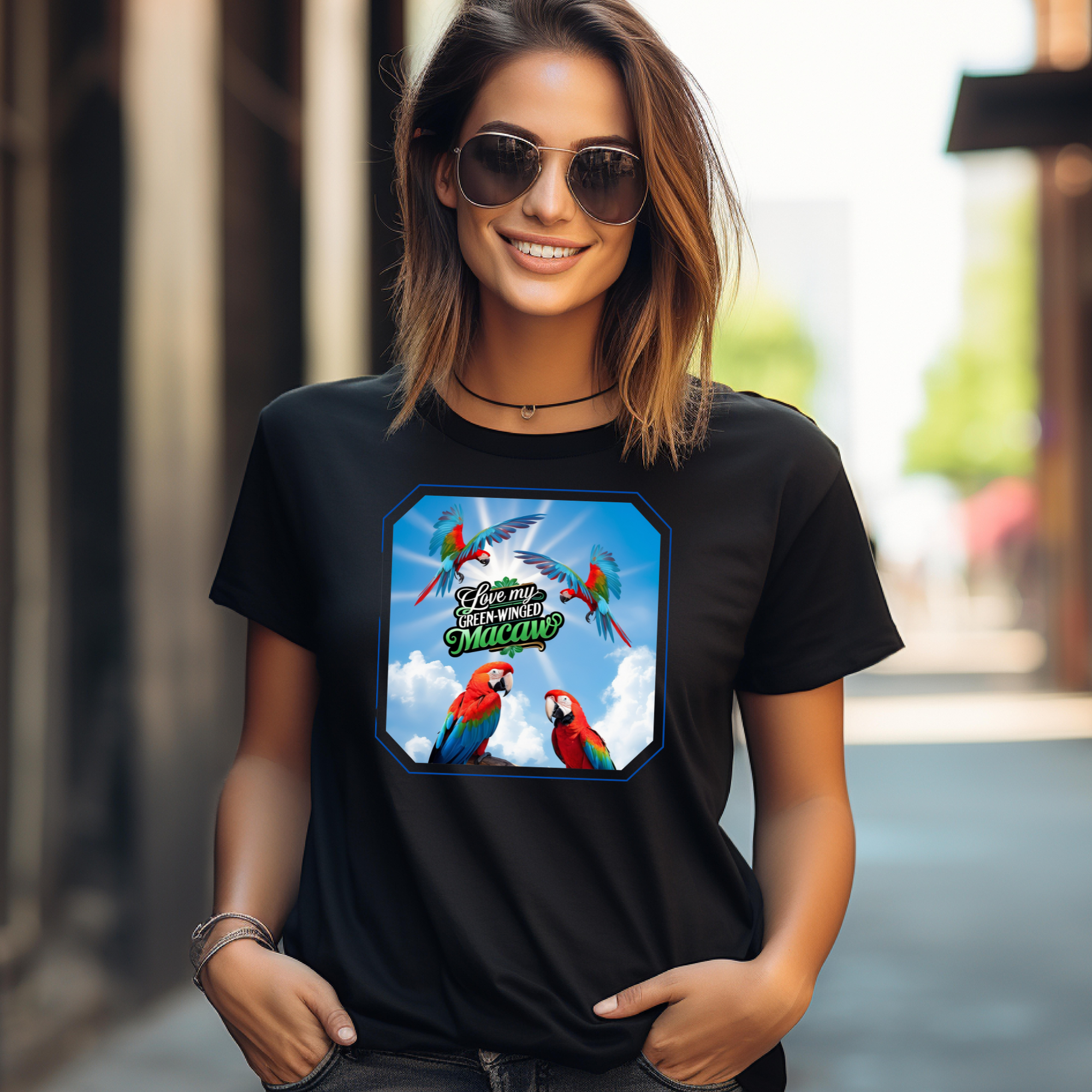 Love My Green-Winged Macaw T-Shirt