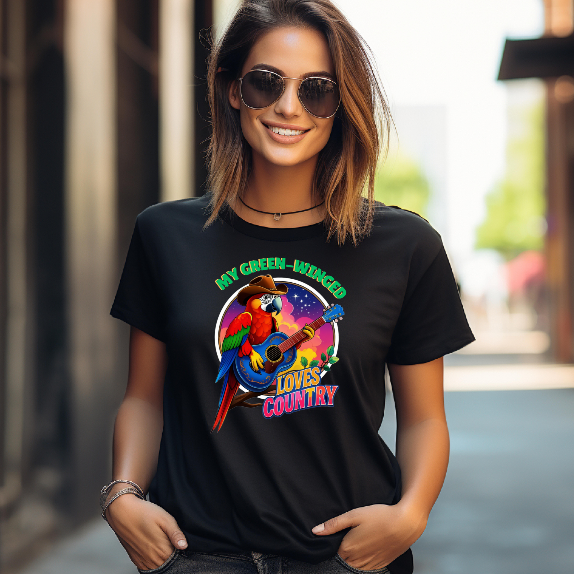 My Green-Winged Loves Country T-Shirt