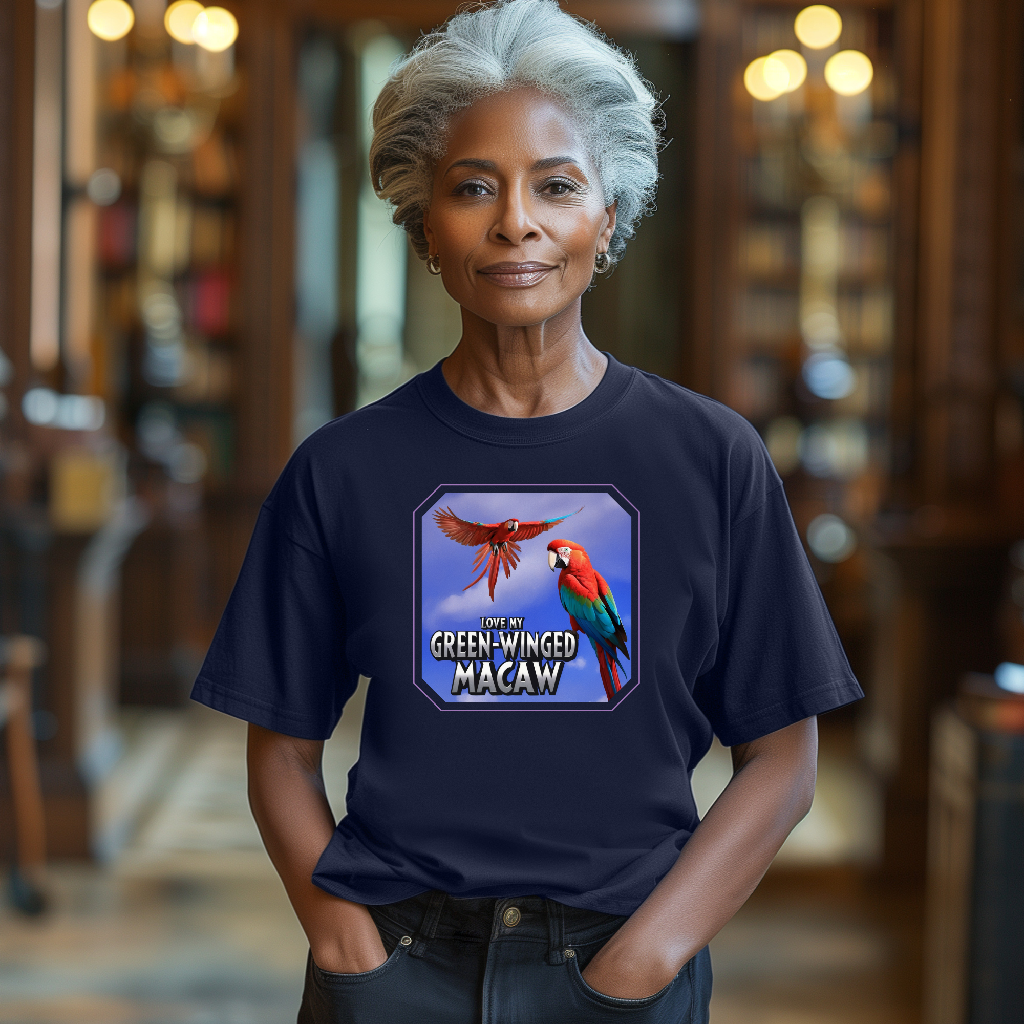 Love My Green-Winged Macaw T-Shirt