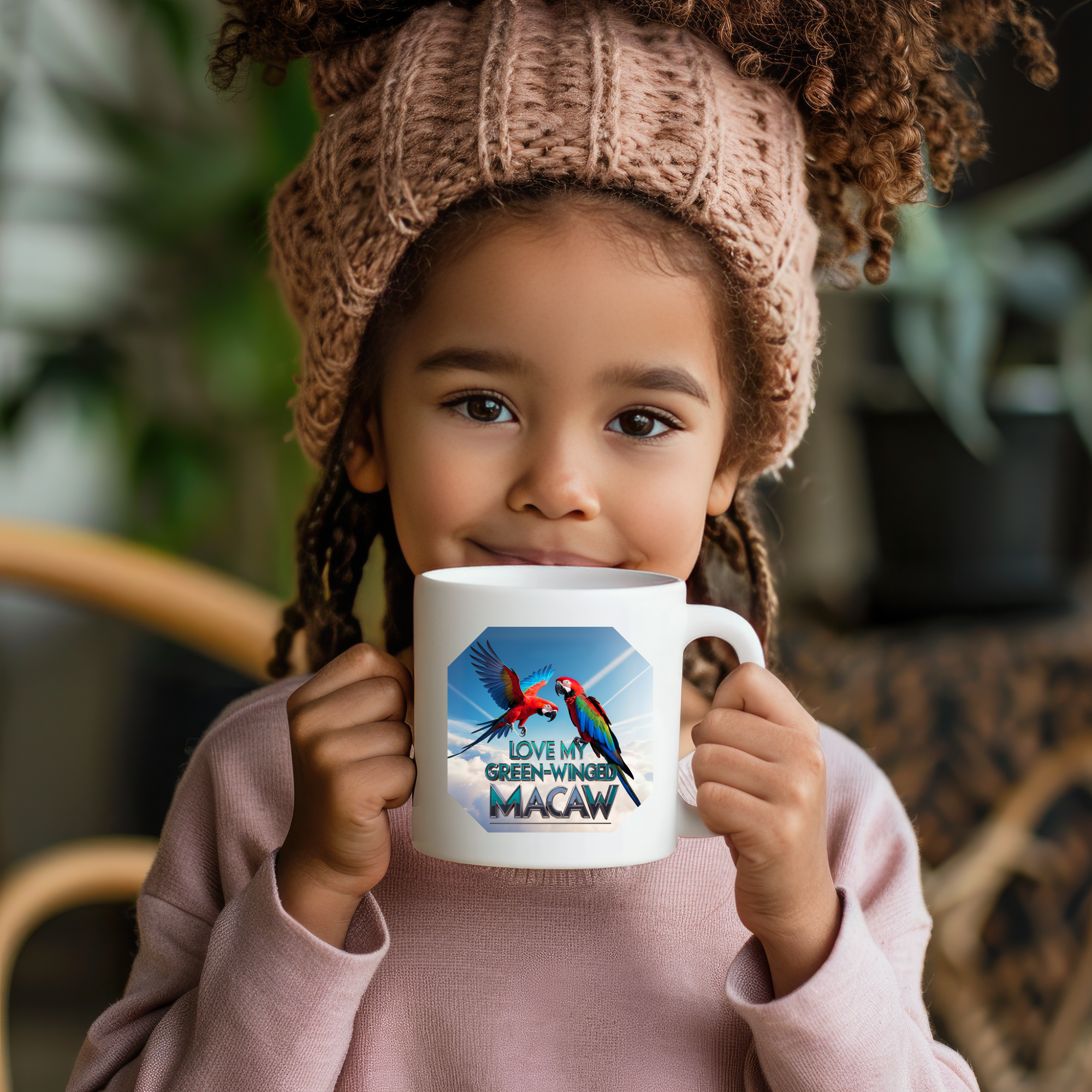 Love My Green-Winged Macaw Mug