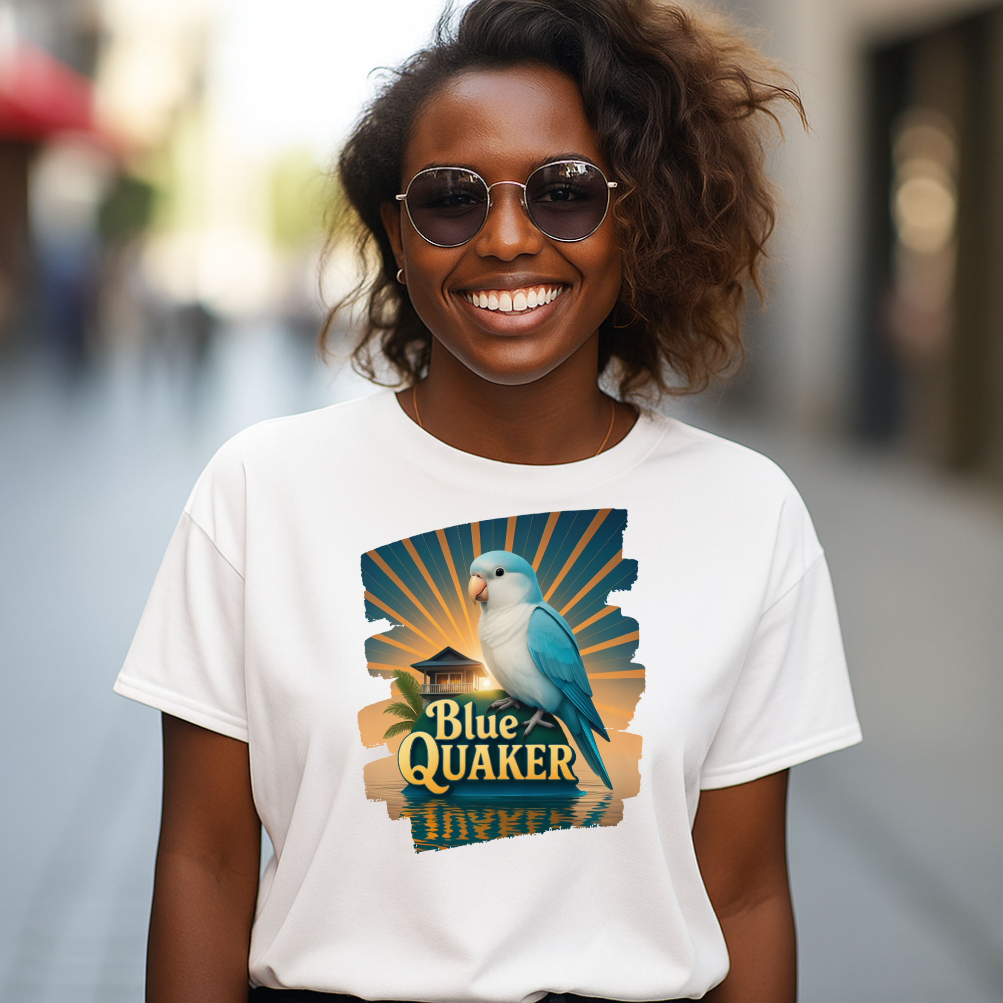 Blue Quaker T-Shirt