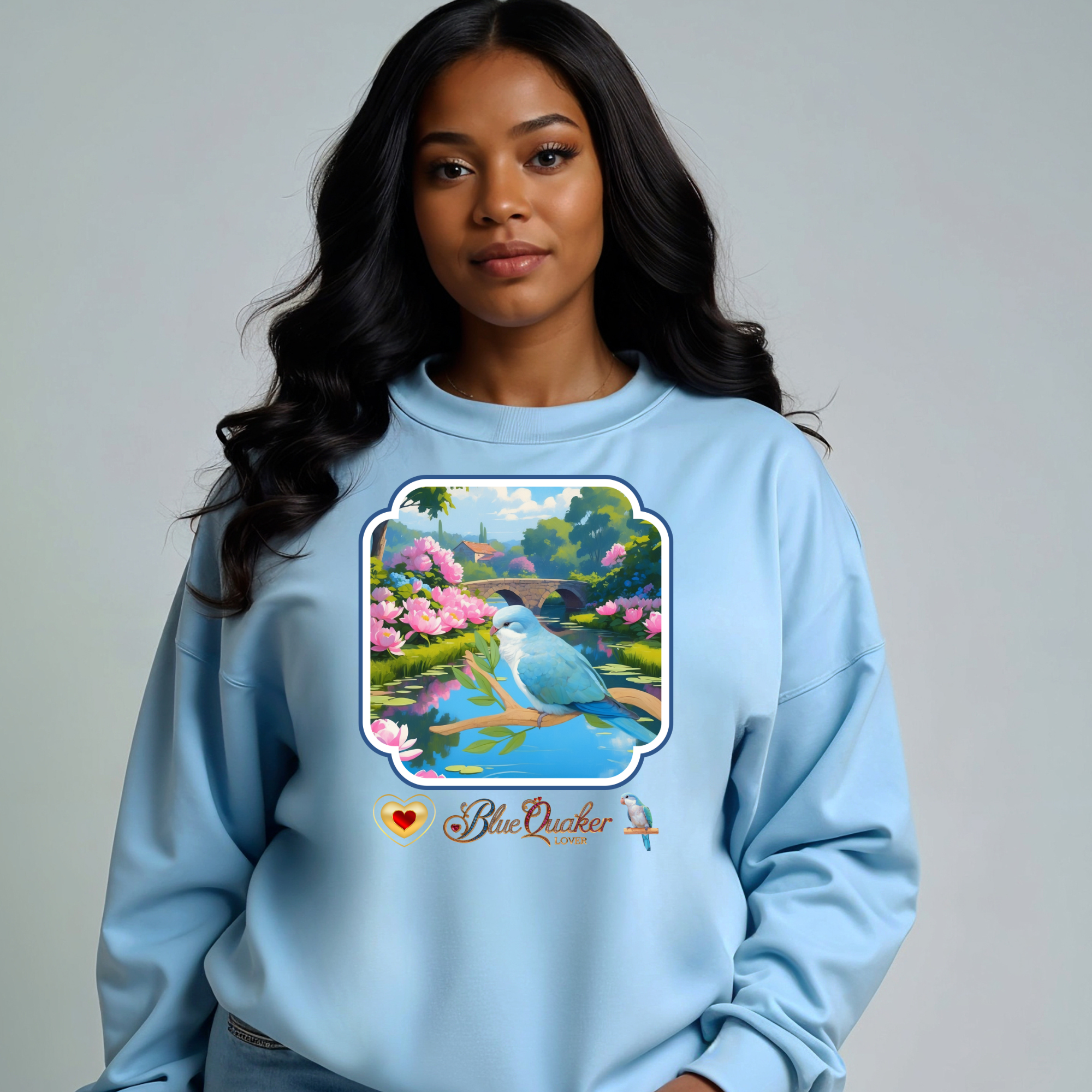 Blue Quaker Sweatshirt