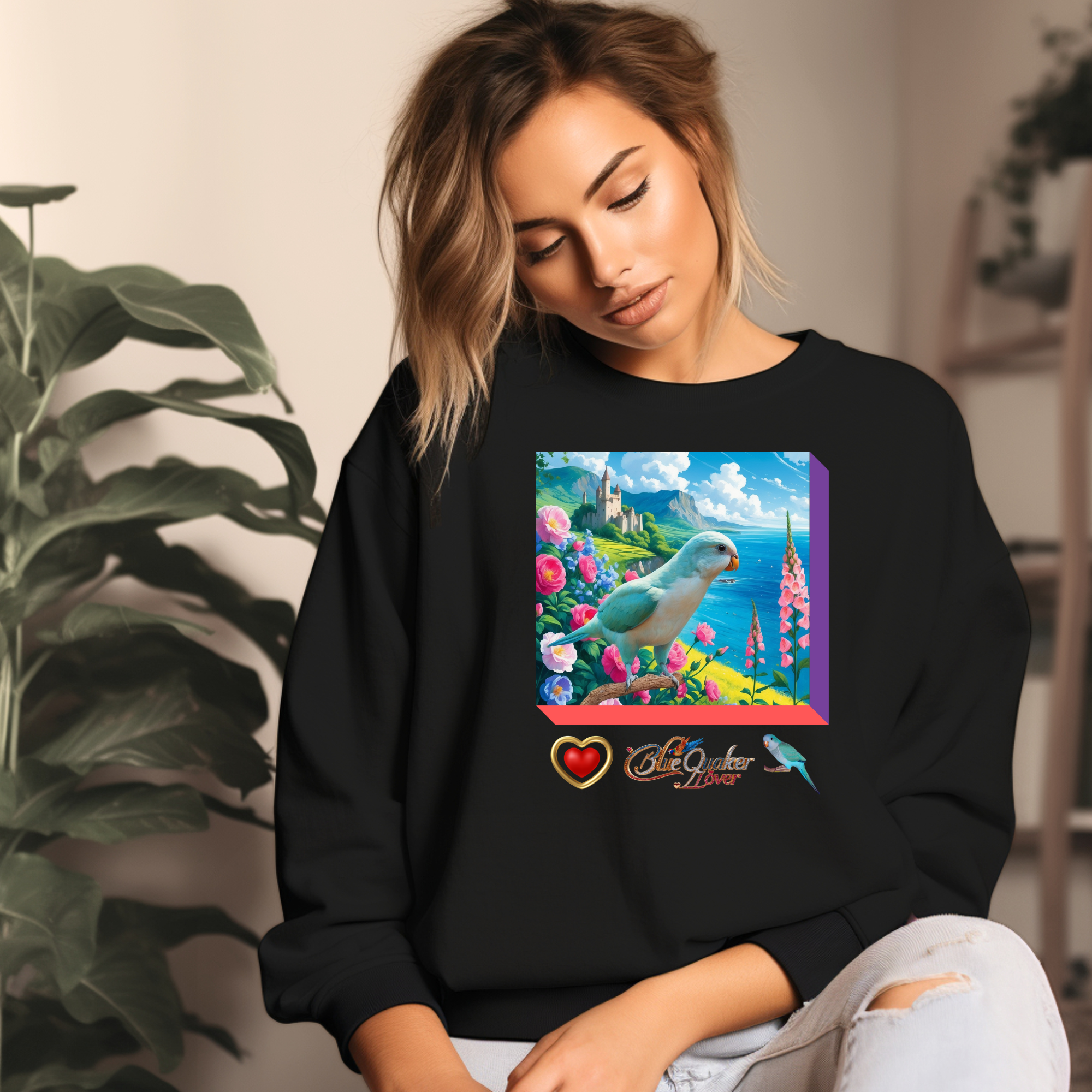 Blue Quaker Sweatshirt