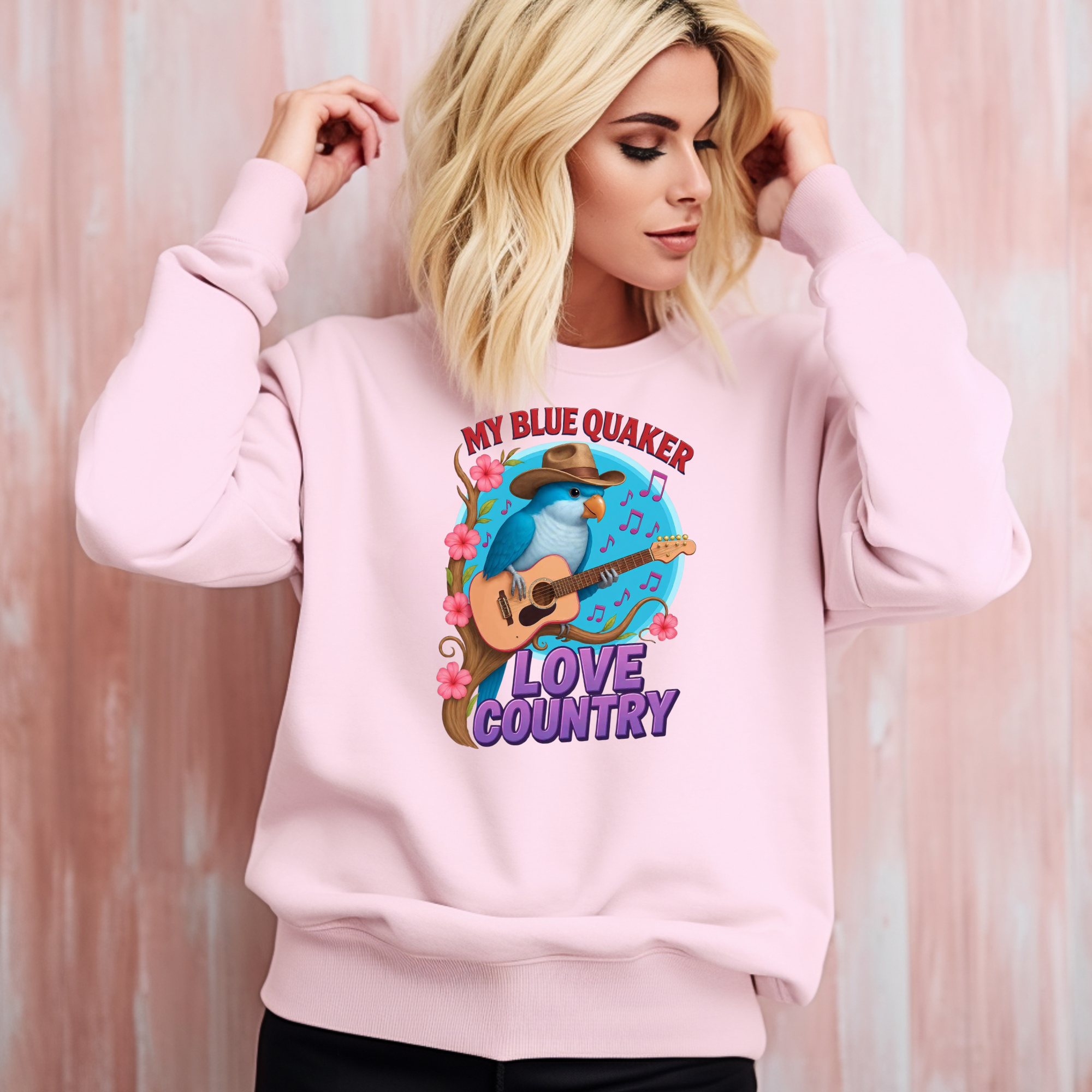 Blue Quaker Sweatshirt