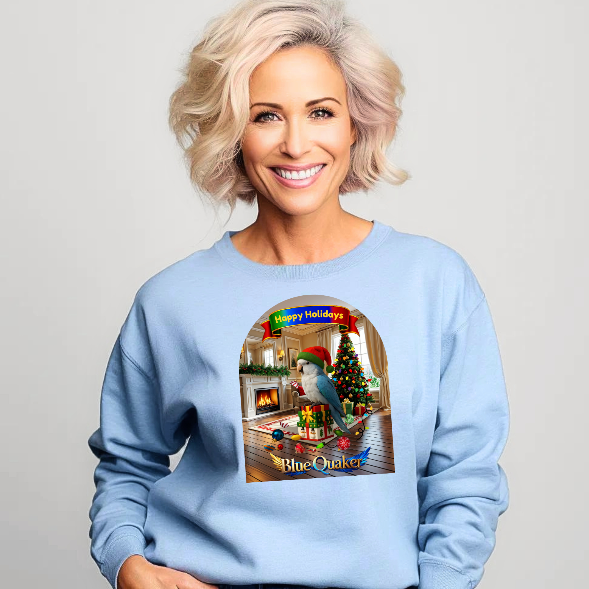 Blue Quaker Sweatshirt