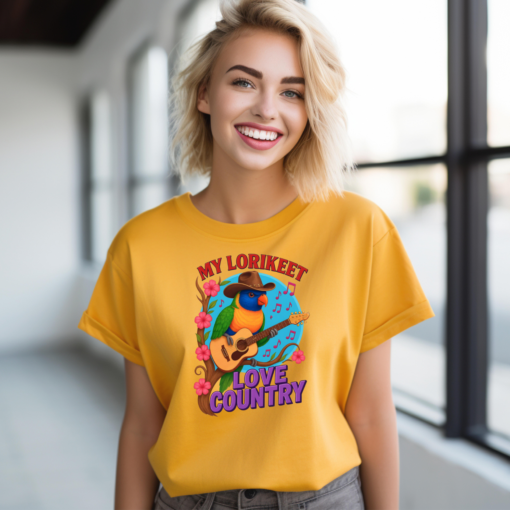 My Lorikeet Love Country T-Shirt