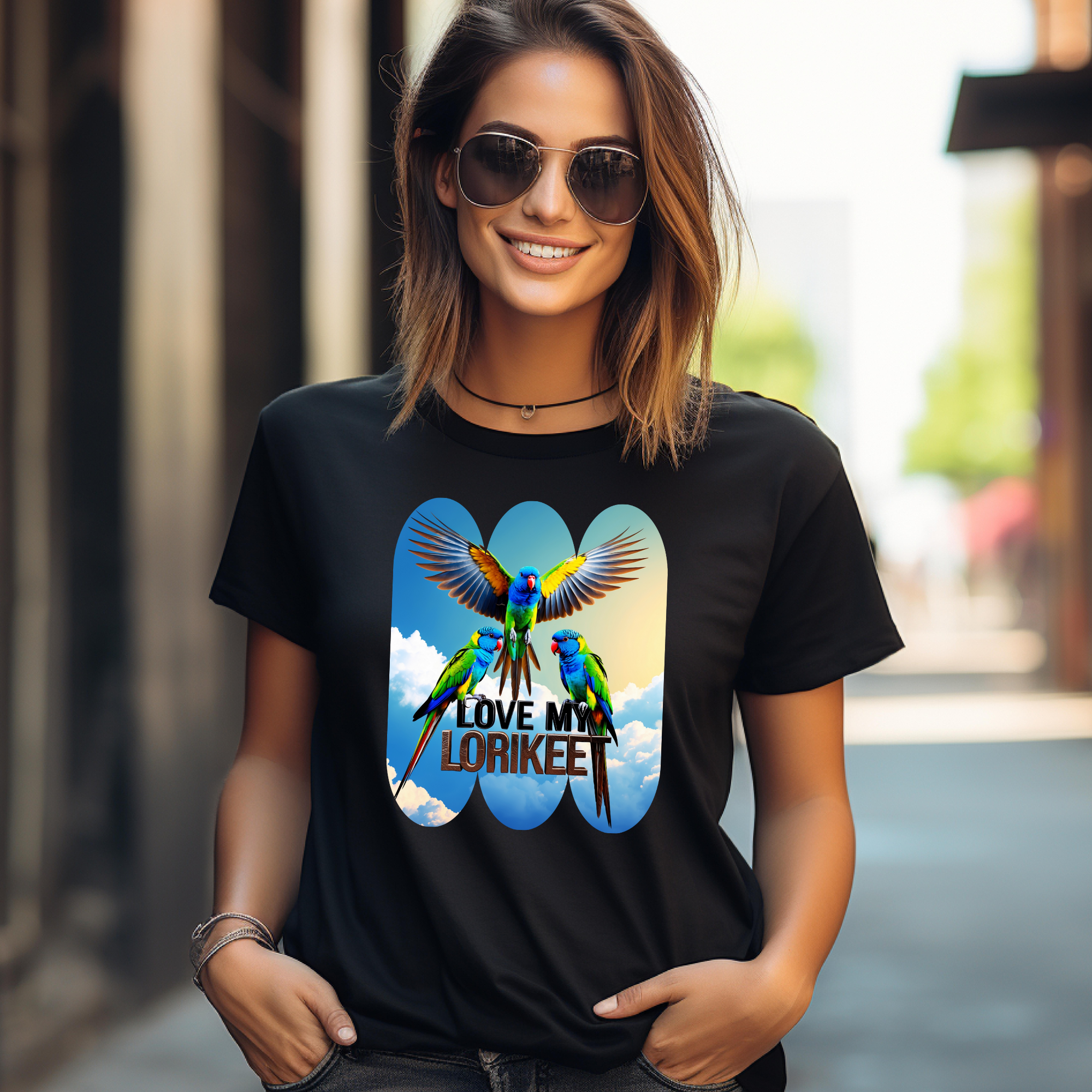 Triple Love My Lorikeet T-Shirt