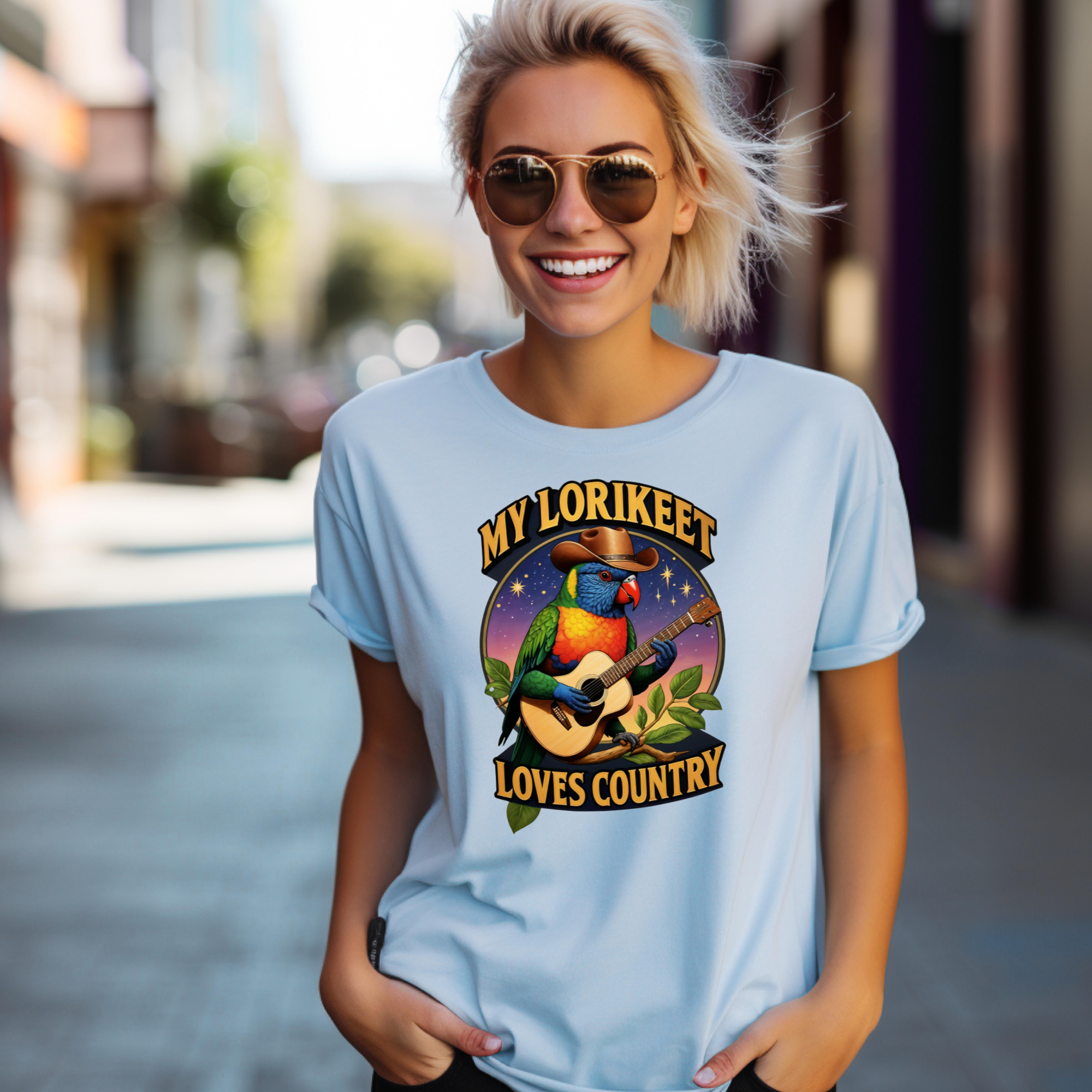 Lorikeet Loves Country T-Shirt