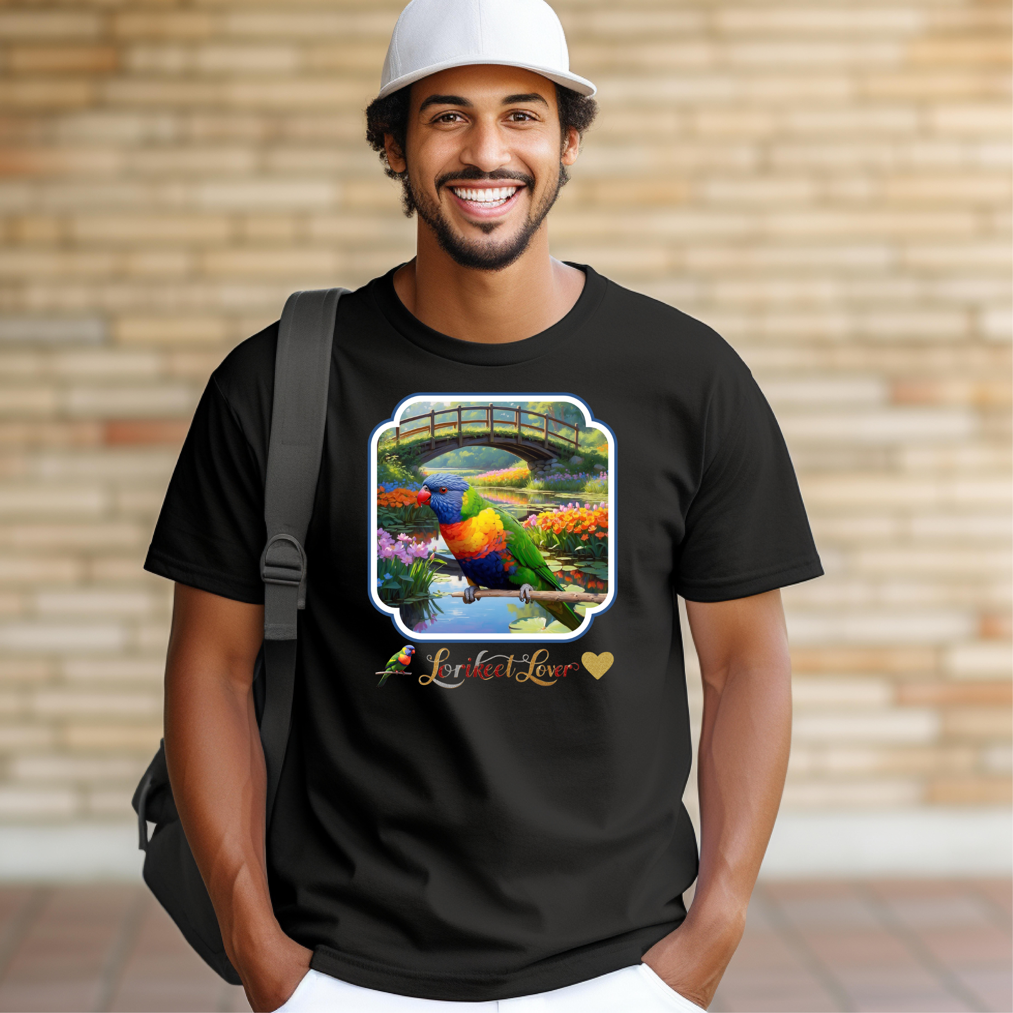 Lorikeet Lover Bridge T-Shirt