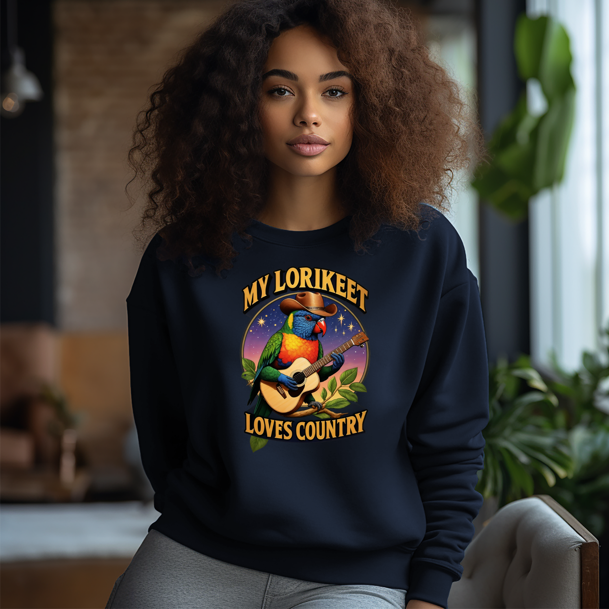 Lorikeet Loves Country Sweatshirt