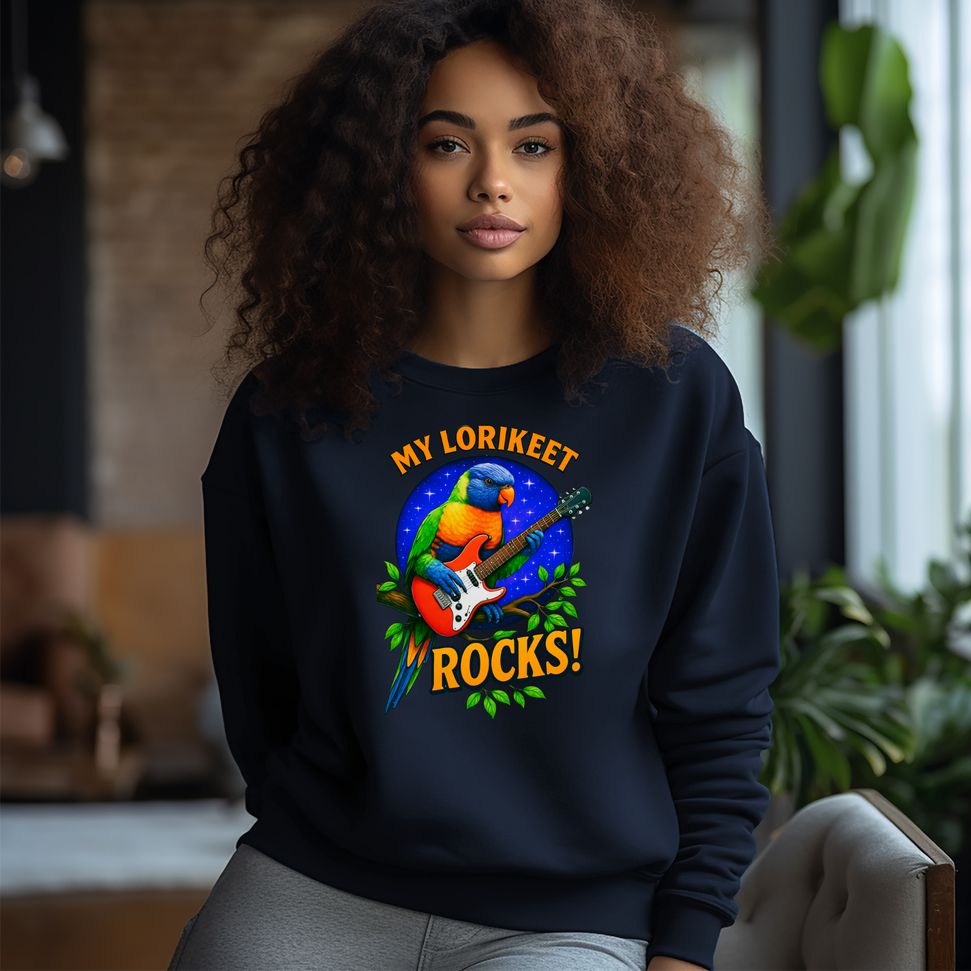 My Lorikeet Rocks Sweatshirt