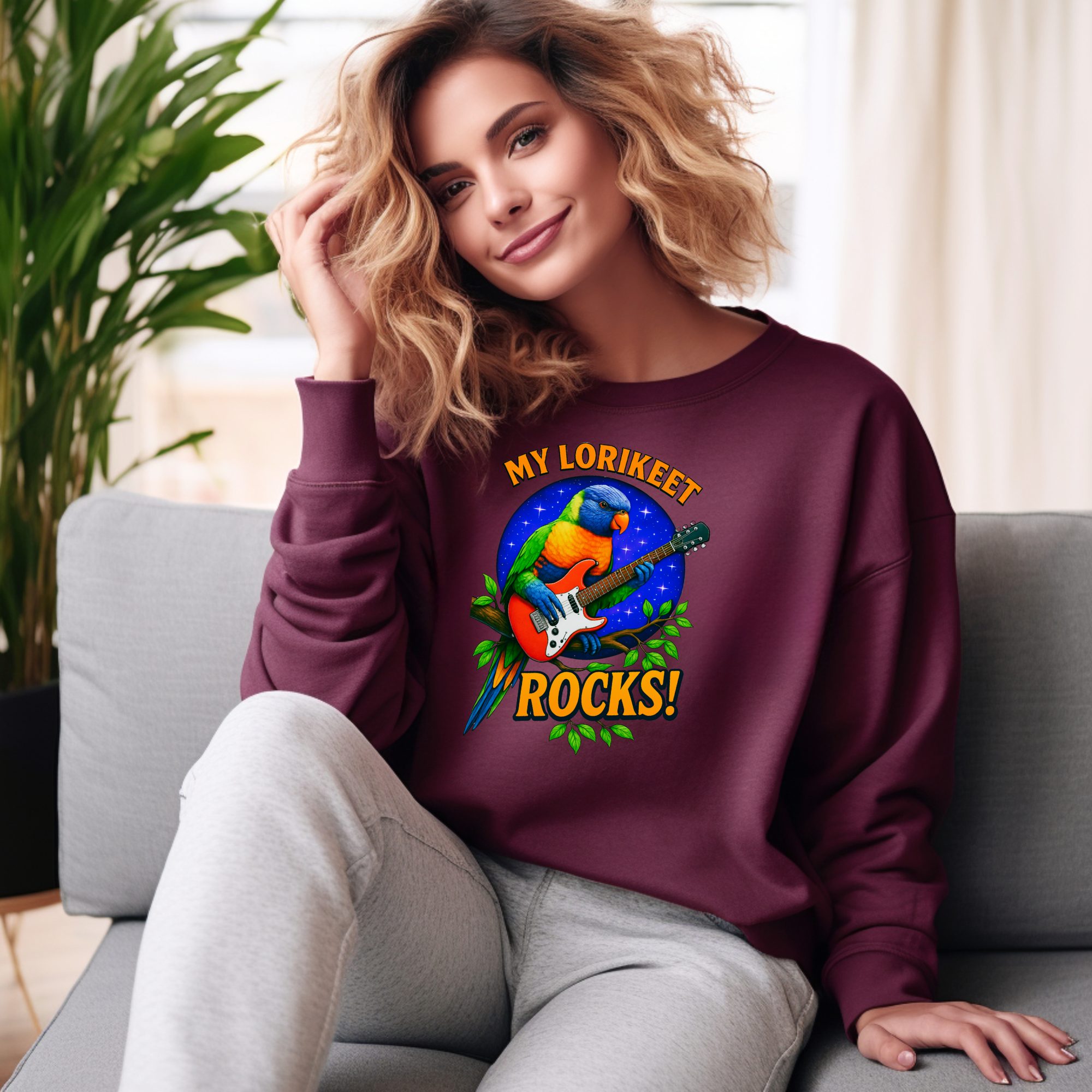 My Lorikeet Rocks Sweatshirt