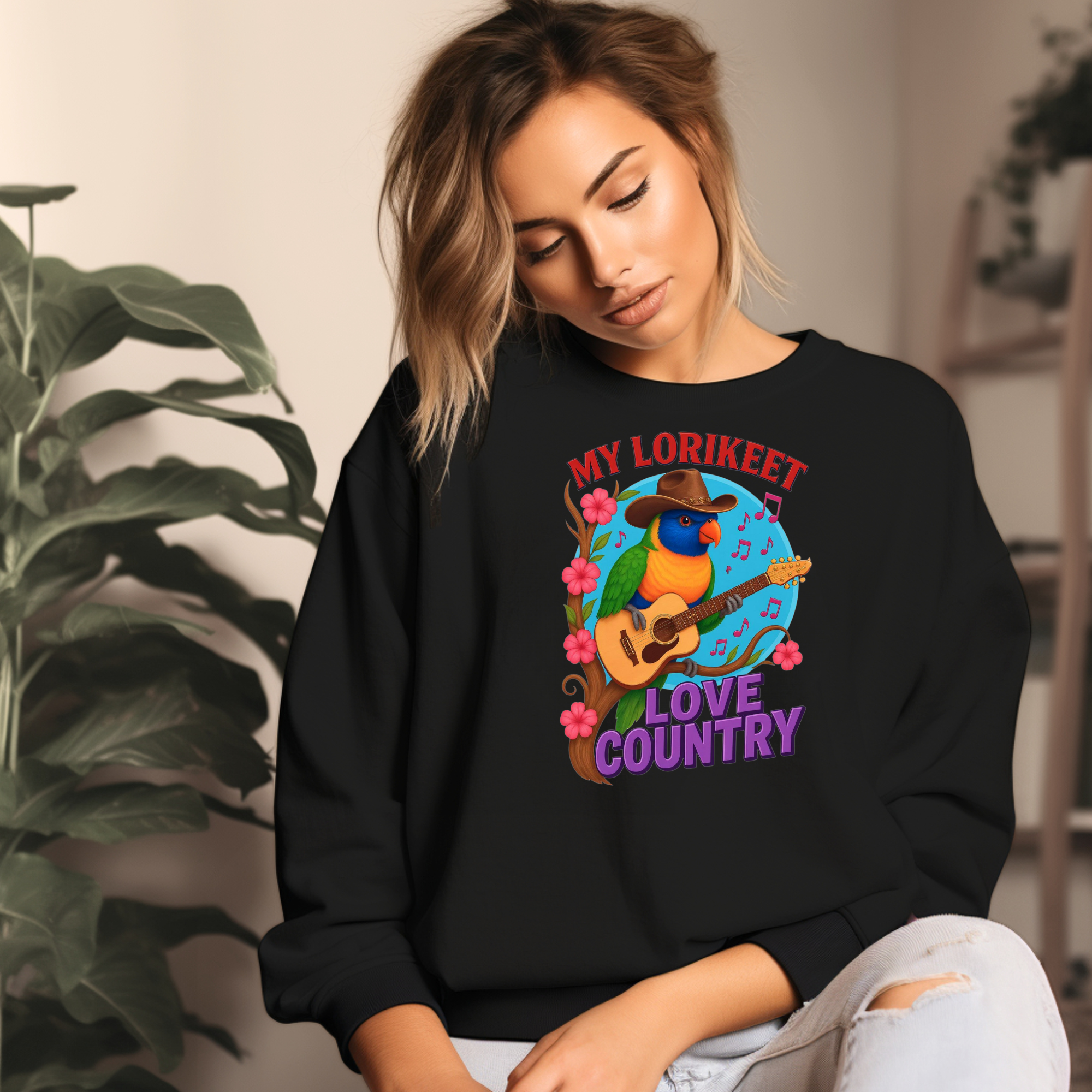 Lorikeet Love Country Sweatshirt
