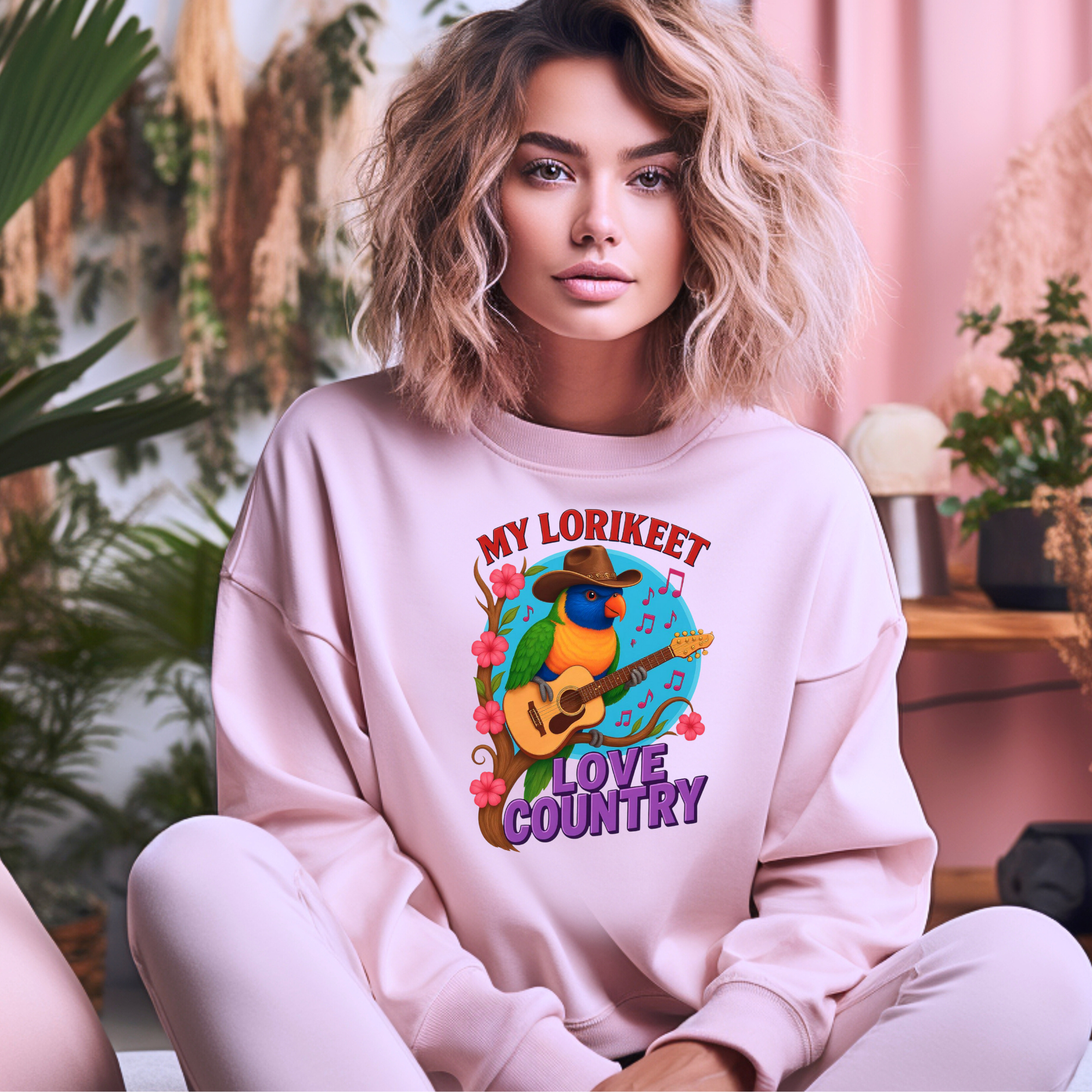 Lorikeet Love Country Sweatshirt