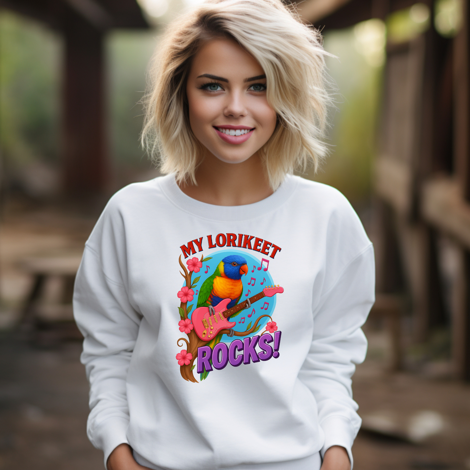 My Lorikeet Rocks Sweatshirt