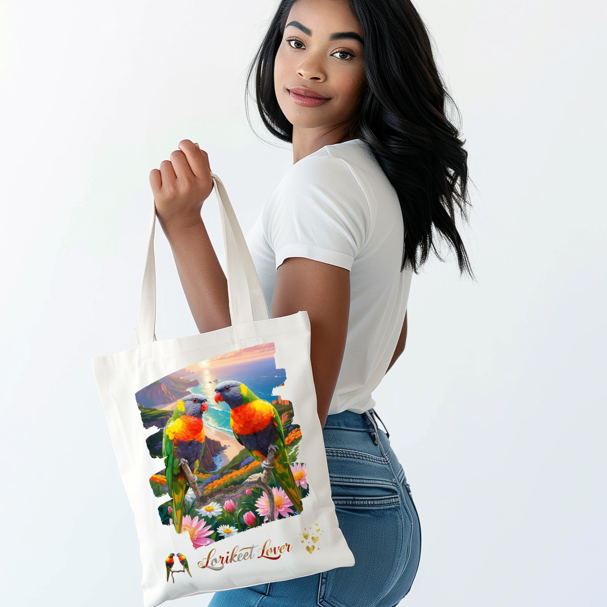 Lorikeet Lover Tote Bag