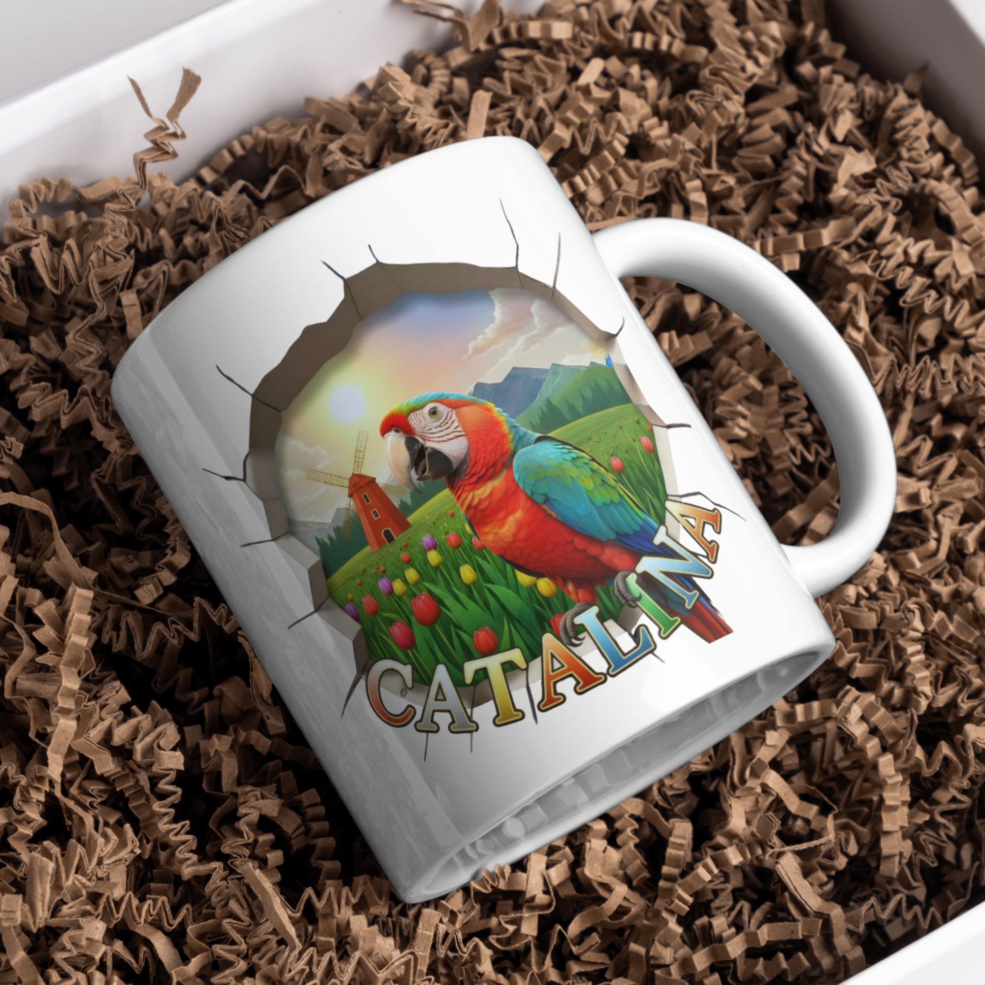 Catalina Tulip Windmill Field Mug