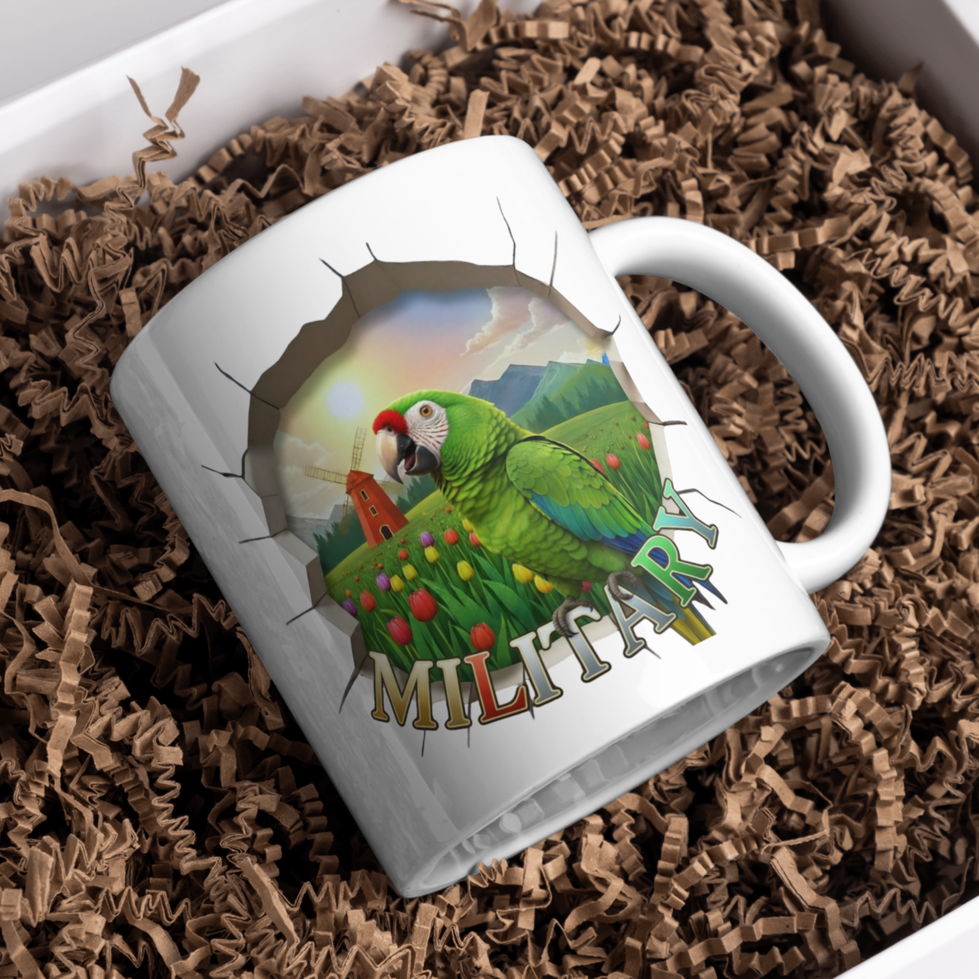 Military Macaw Breakthrough Mug