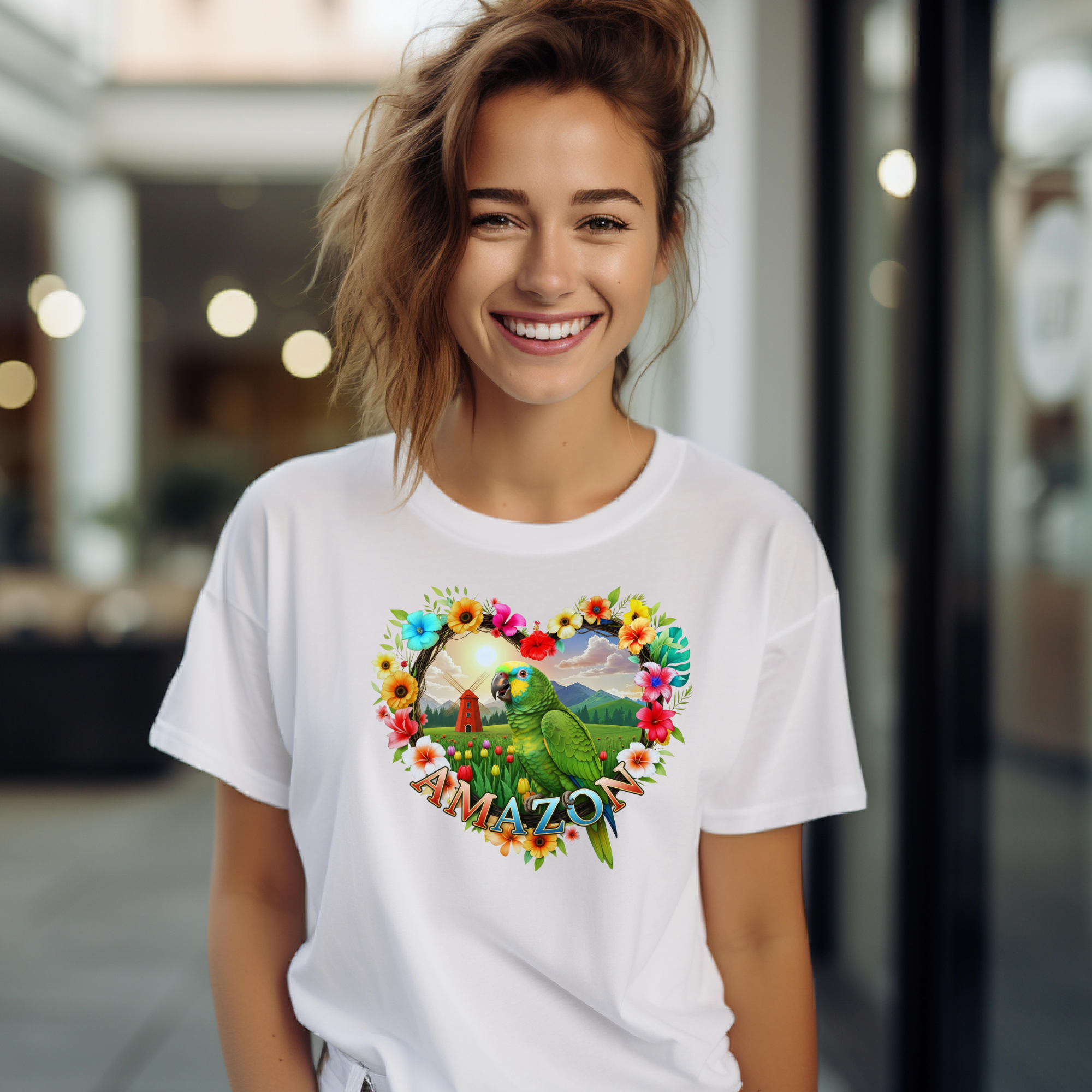 Amazon Garden Scene T-Shirt