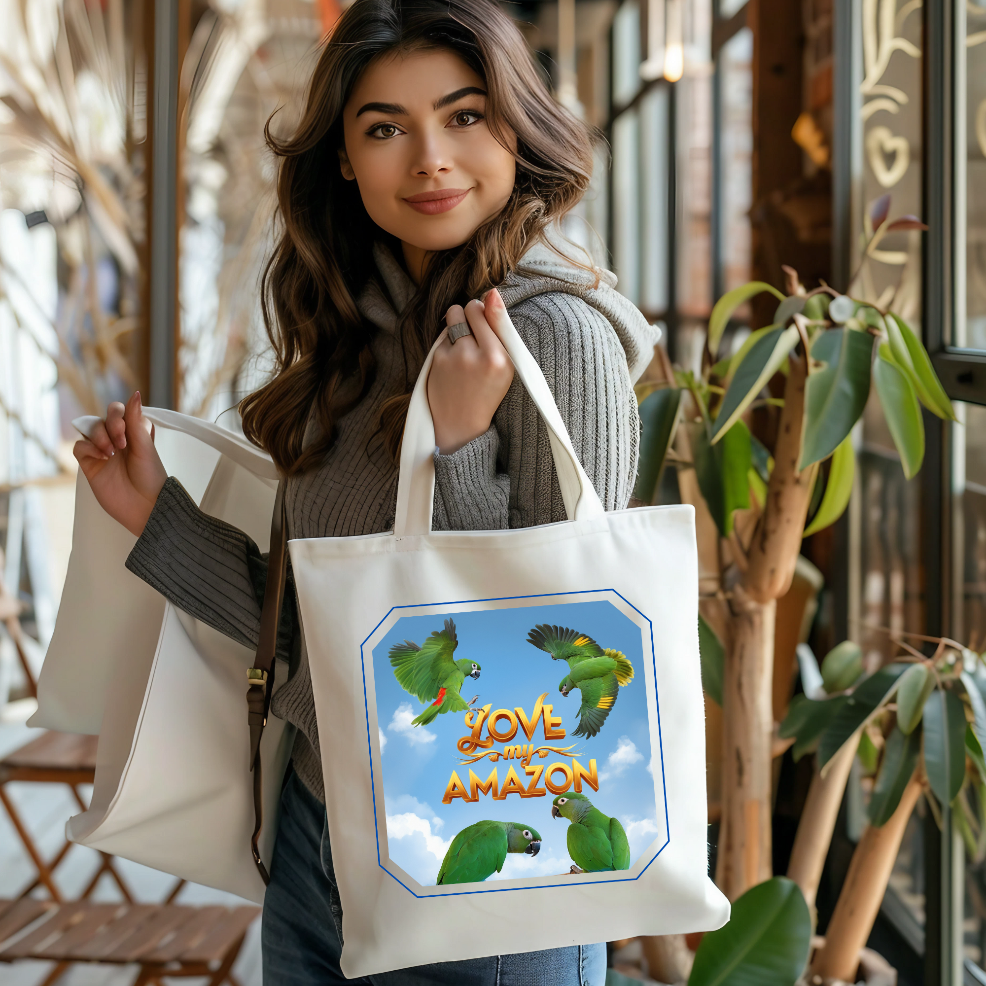 Love My Amazon Tote Bag