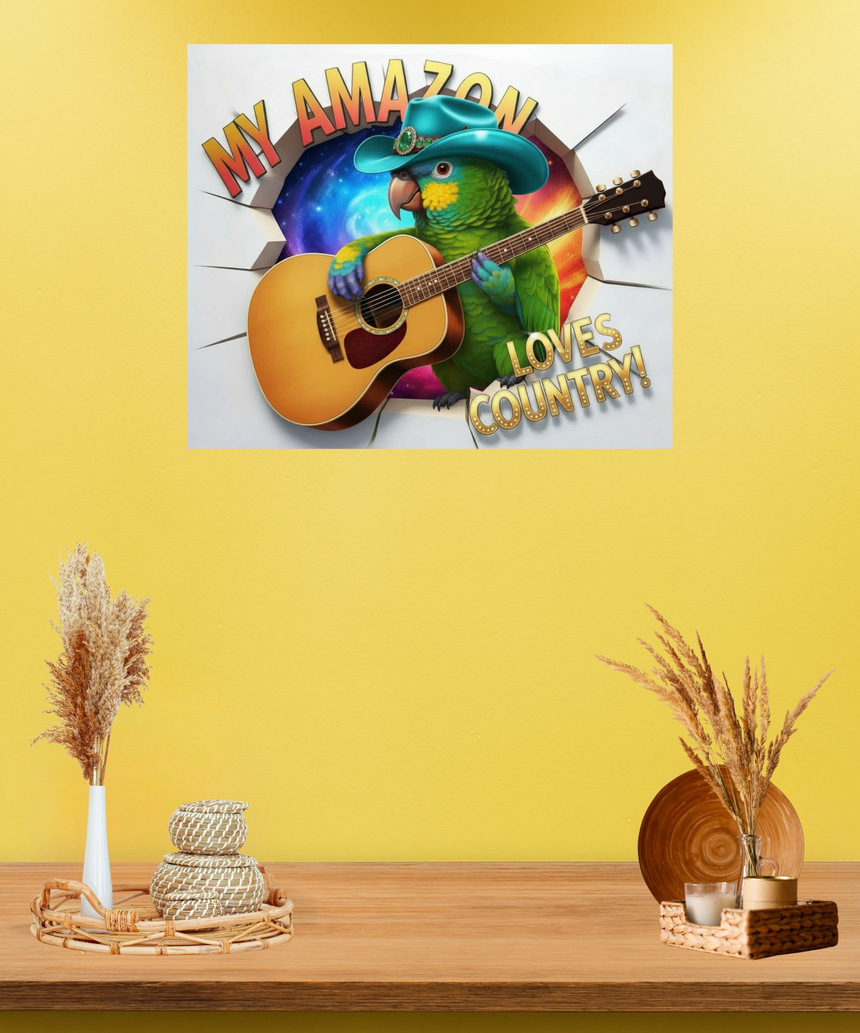 Amazon Loves Country Wall-Hanging