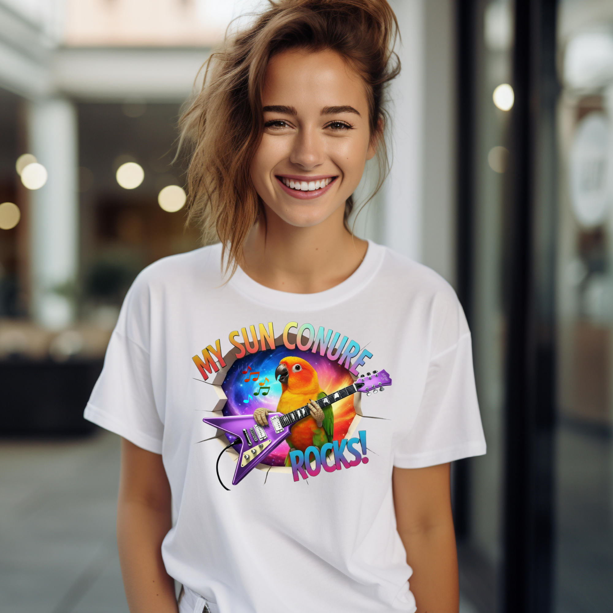 My Sun Conure Rocks T‑Shirt