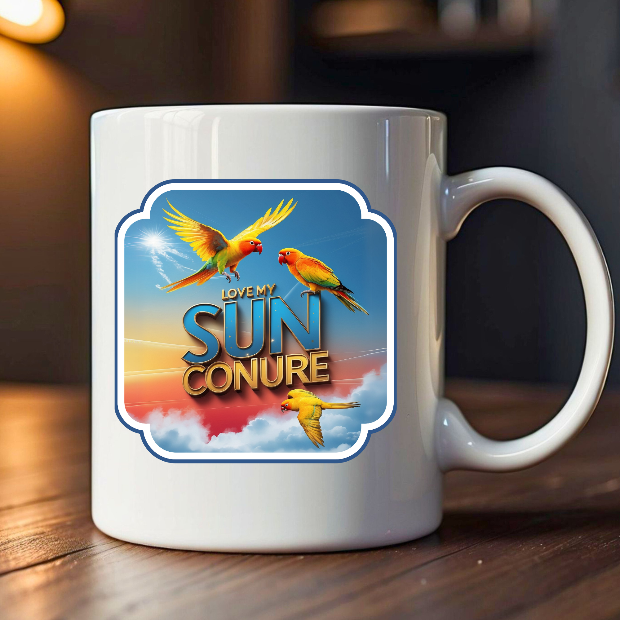 Sun Conure Mug
