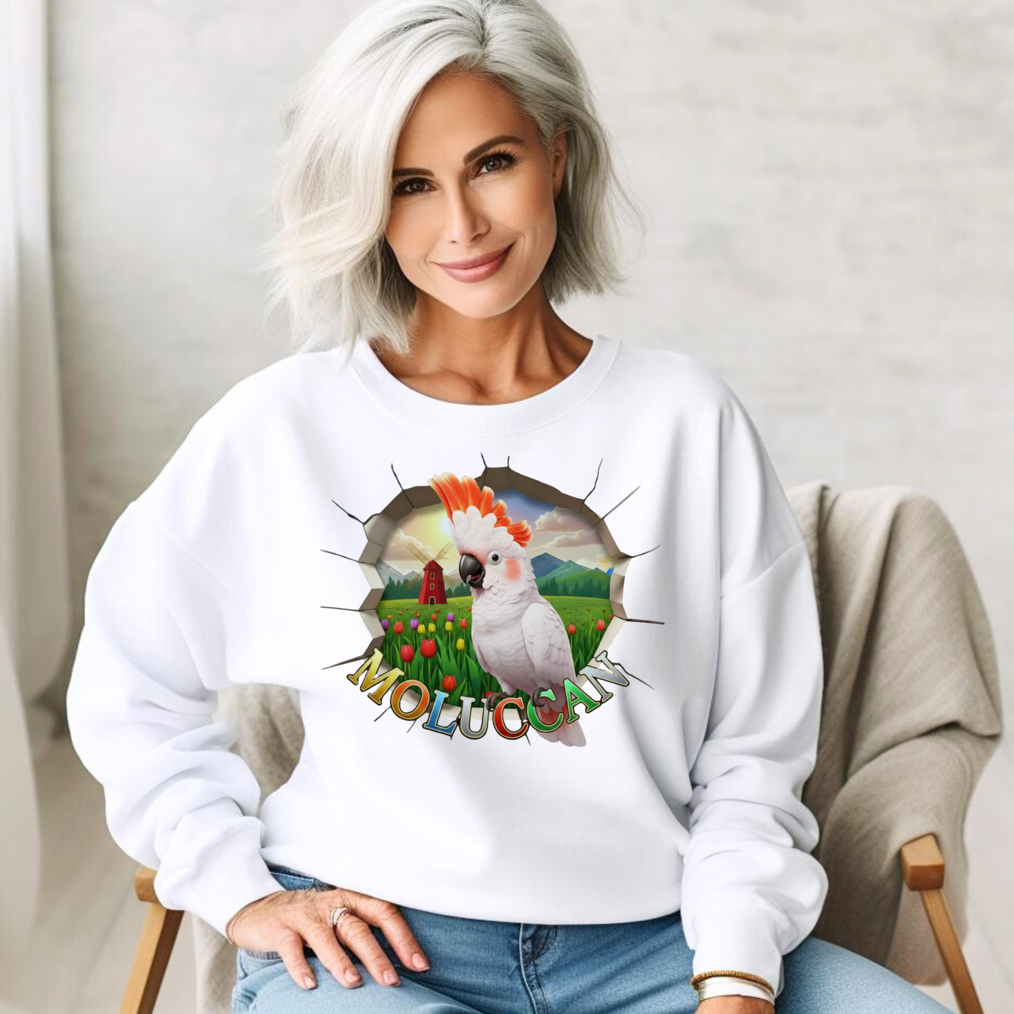 Moluccan Floral Field Sweatshirt