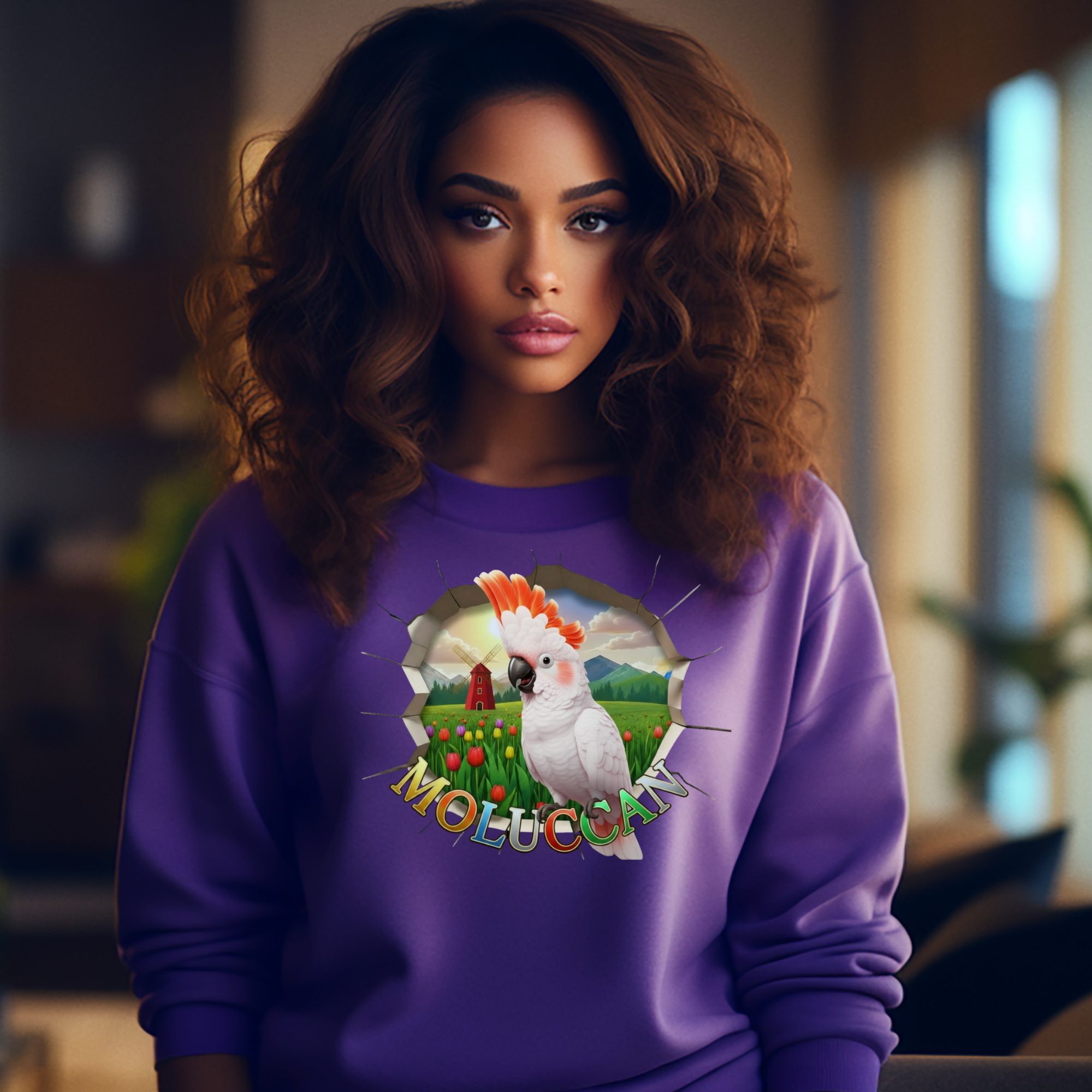 Moluccan Floral Field Sweatshirt