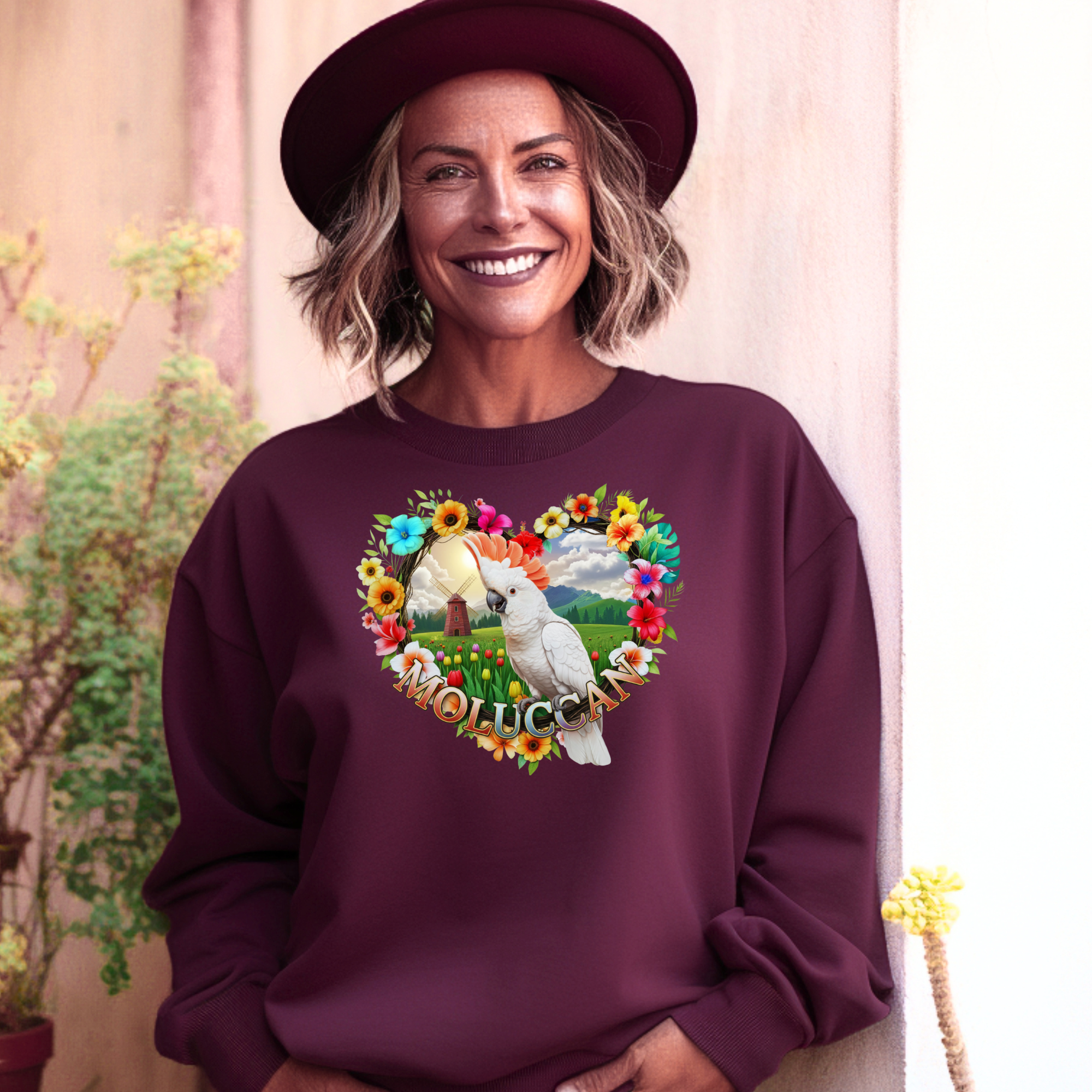Moluccan Nature Scene Sweatshirt