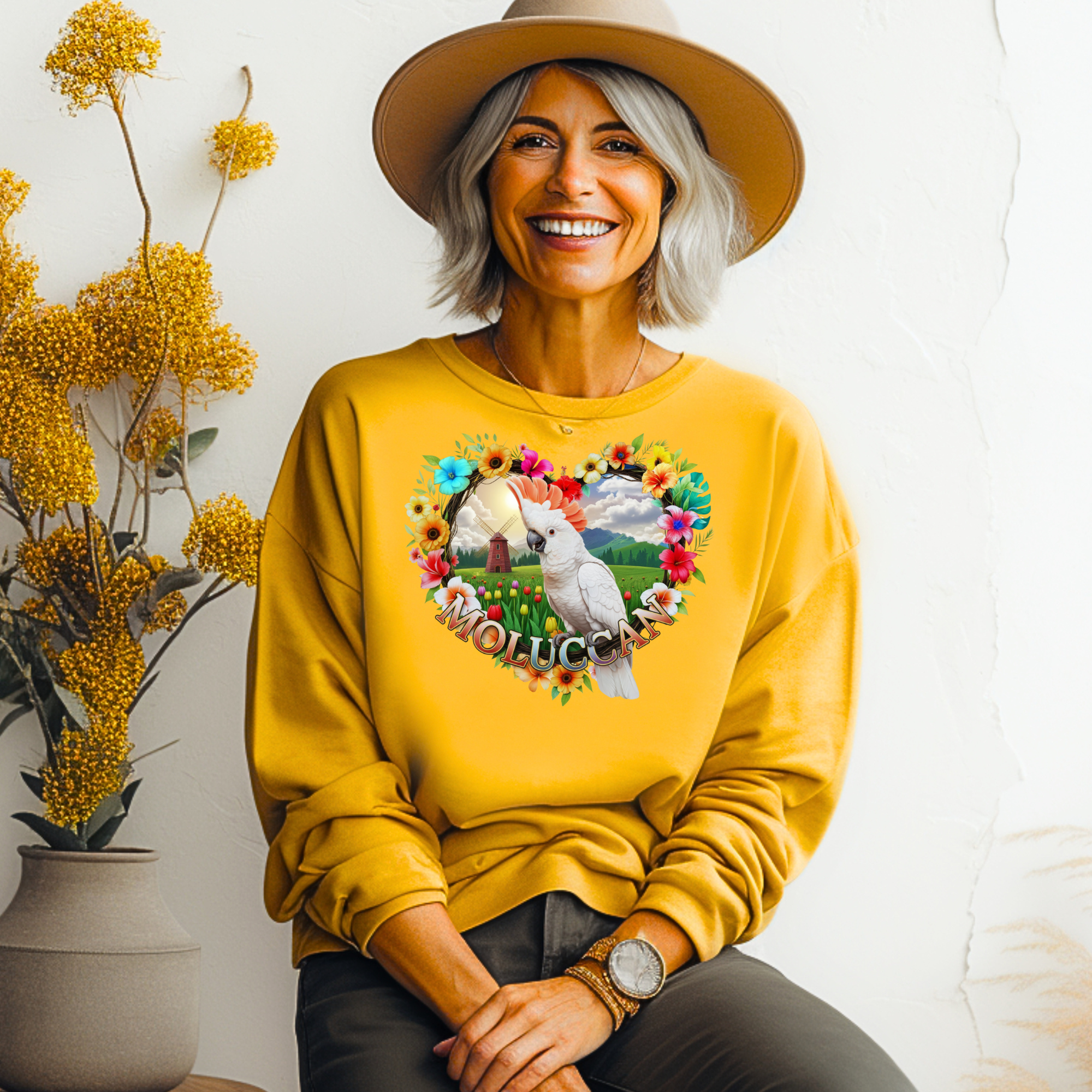 Moluccan Nature Scene Sweatshirt