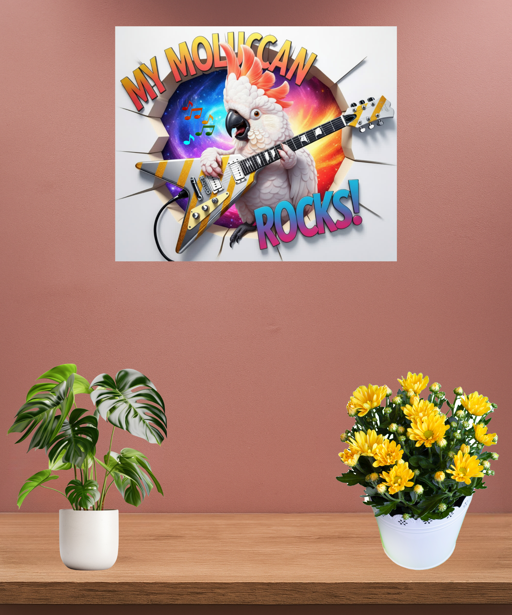 My Moluccan Rocks Wall-Hanging