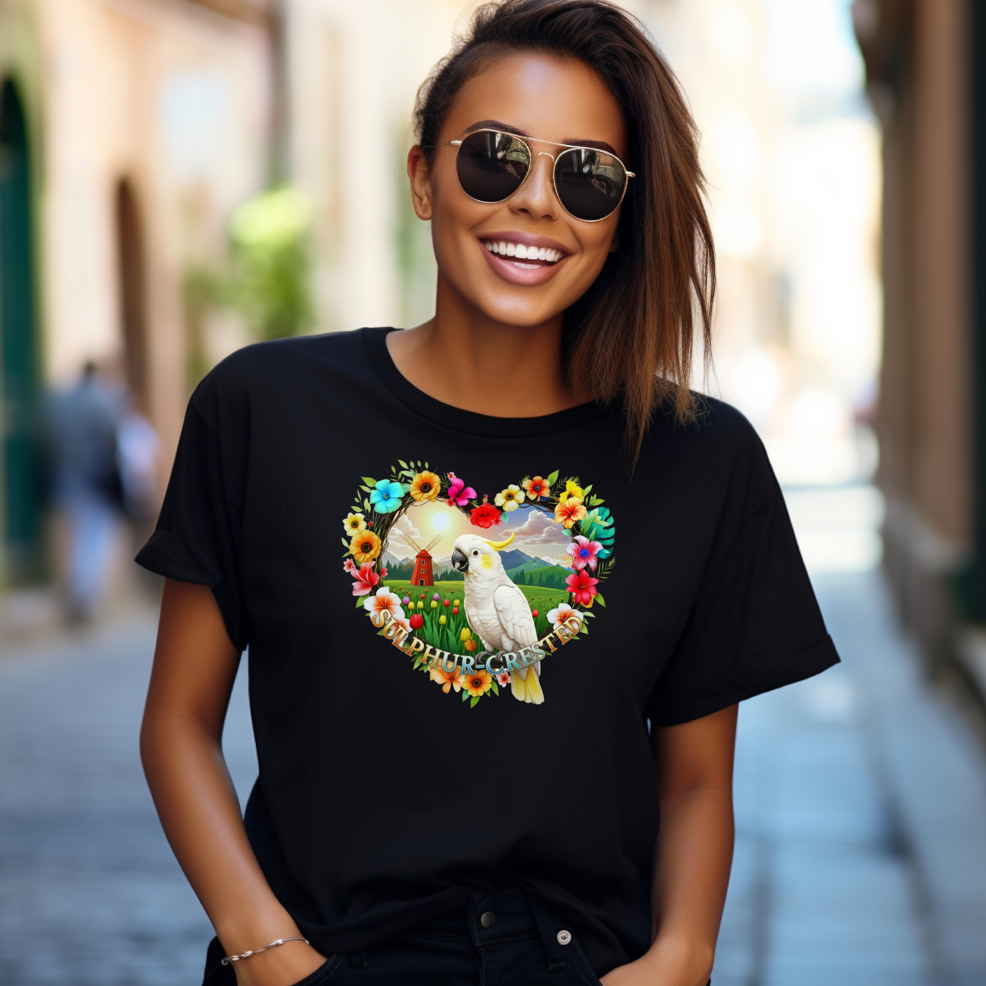 Sulphur Crested Floral T-Shirt