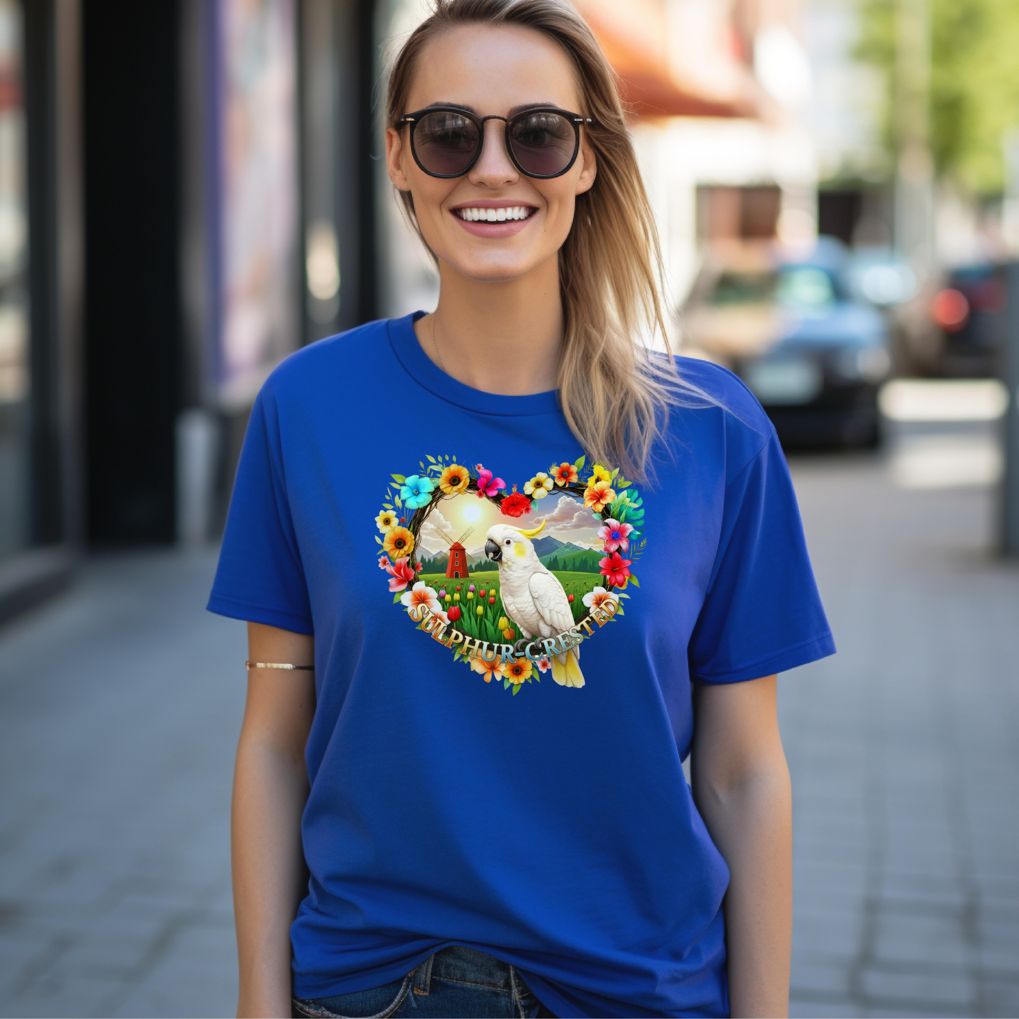 Sulphur Crested Floral T-Shirt