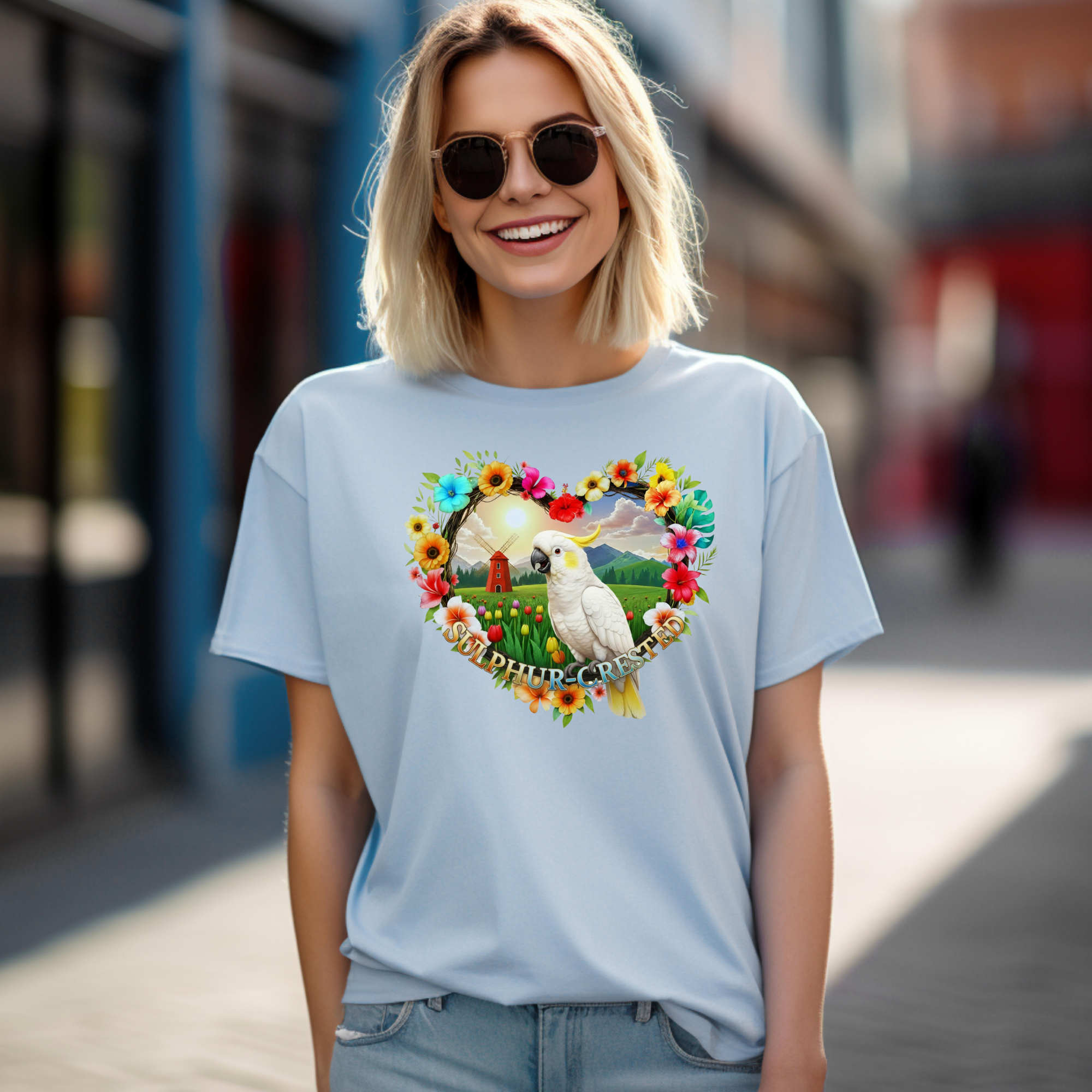 Sulphur Crested Floral T-Shirt