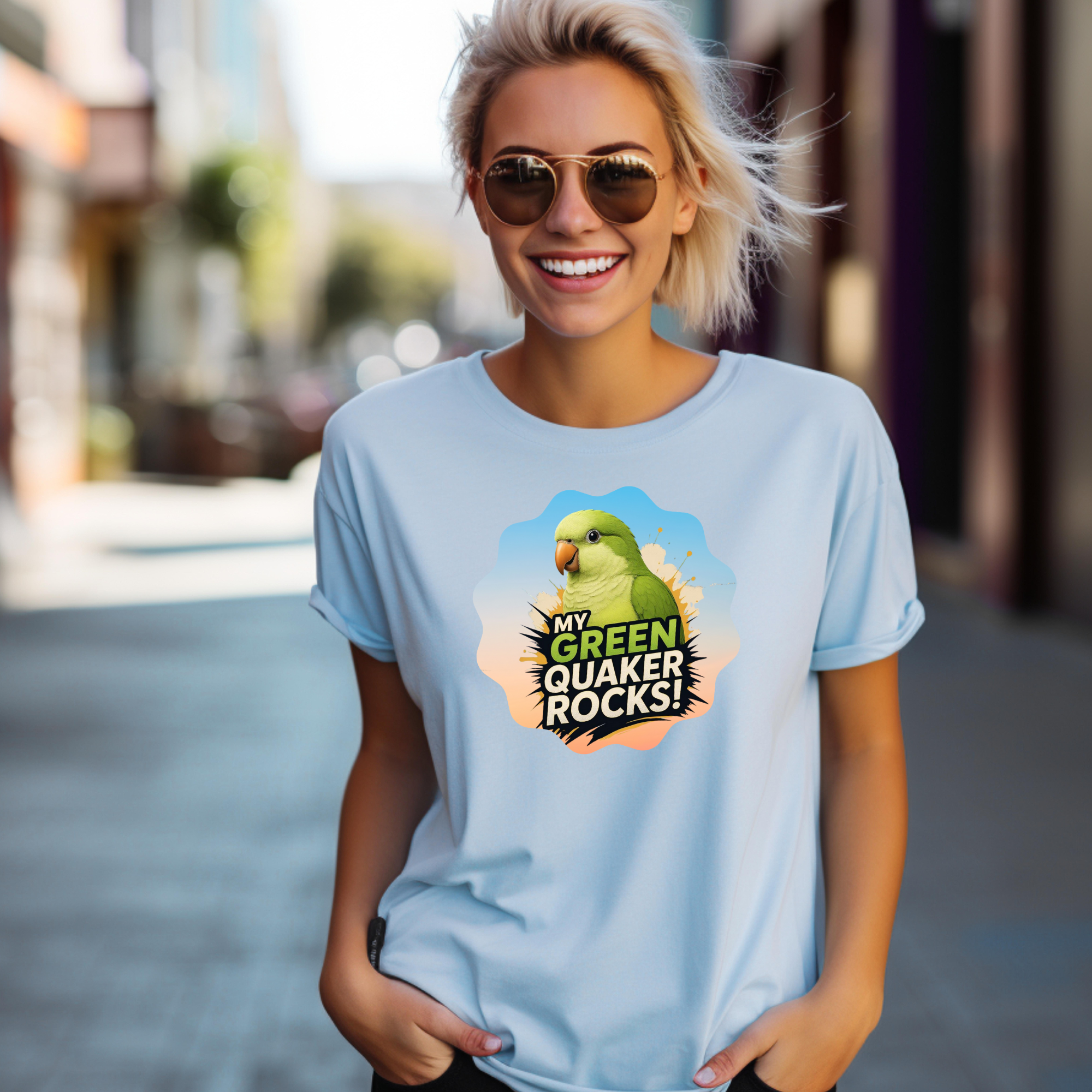 Green Quaker Rocks T-Shirt