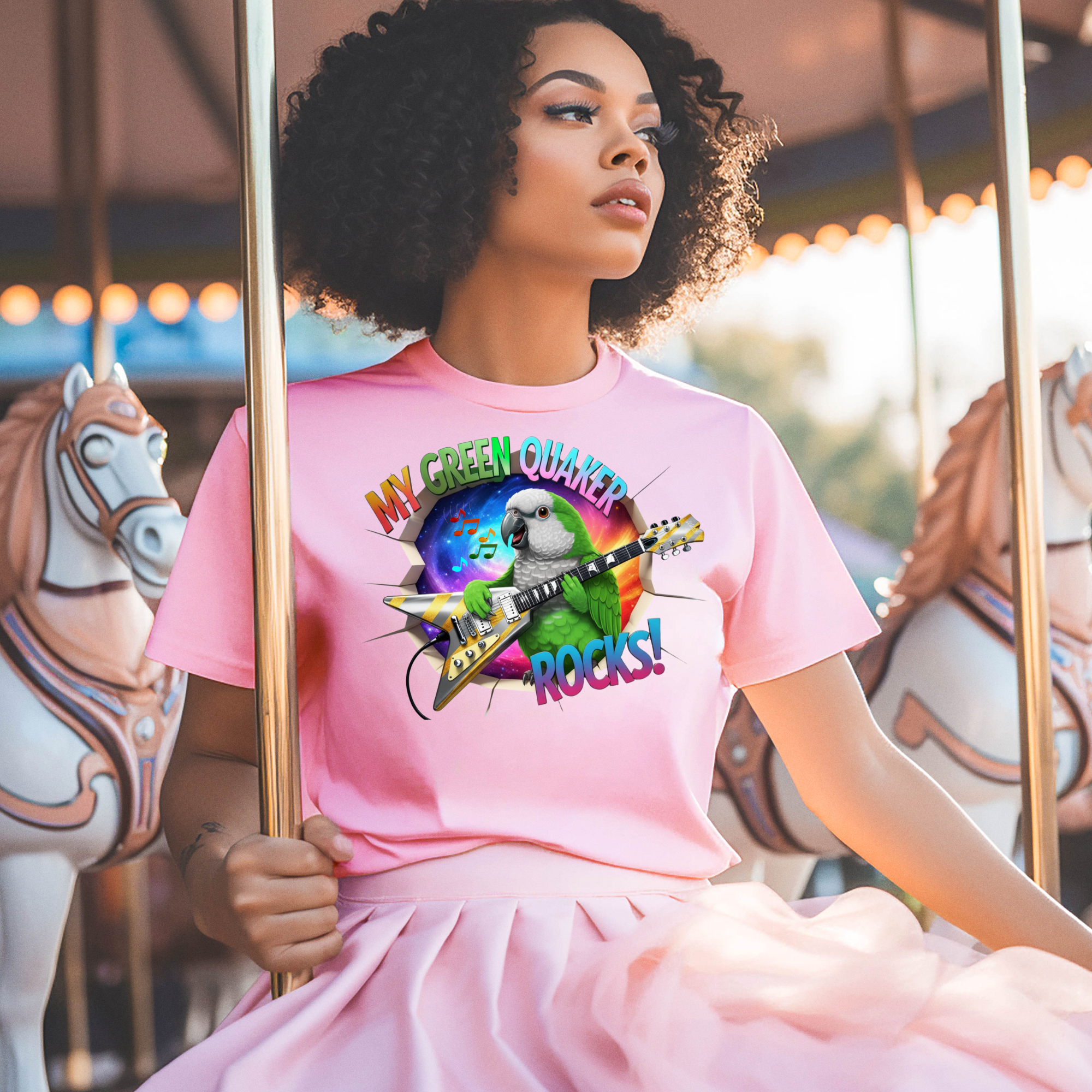 Green Quaker Rocks T‑Shirt