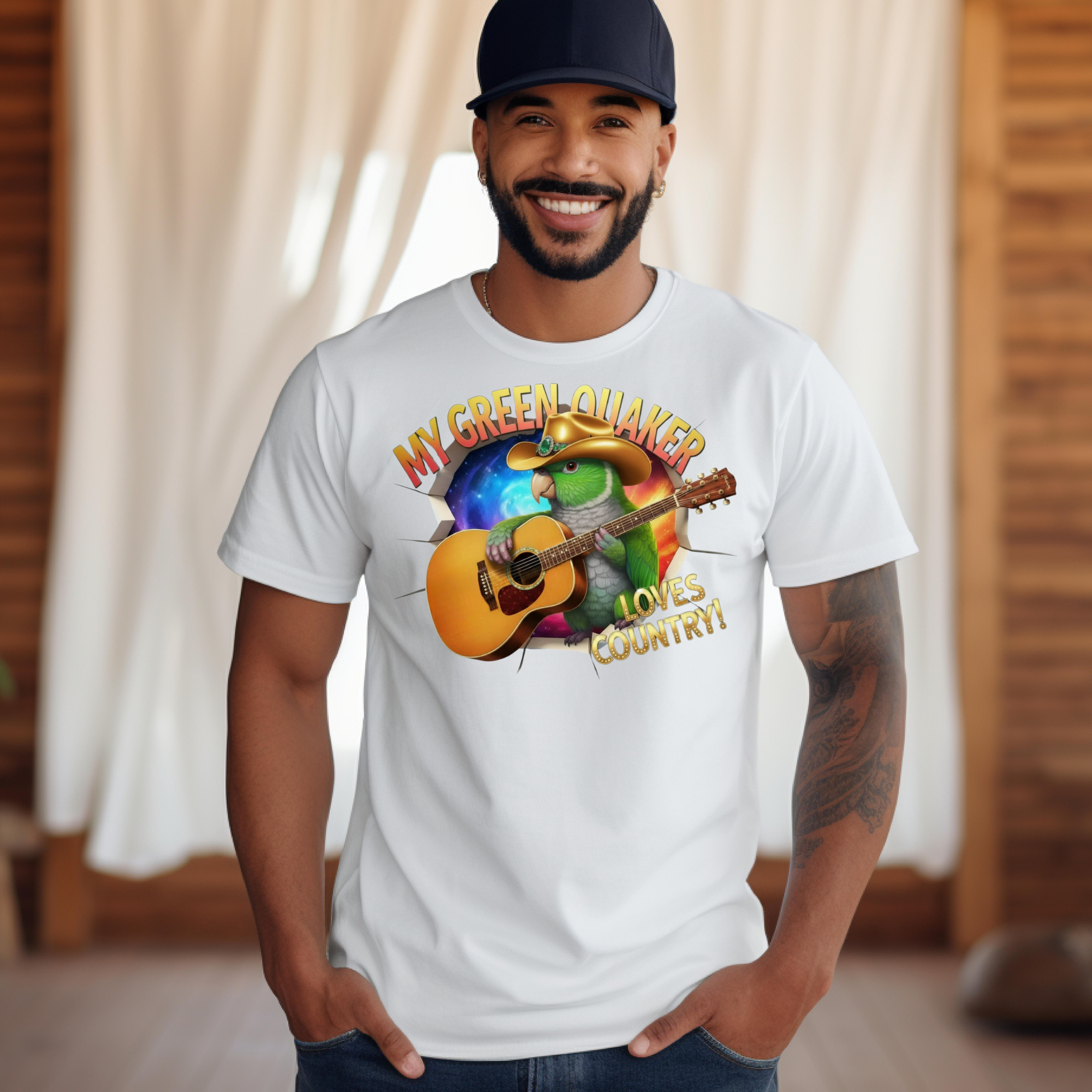 Green Quaker Loves Country T-Shirt