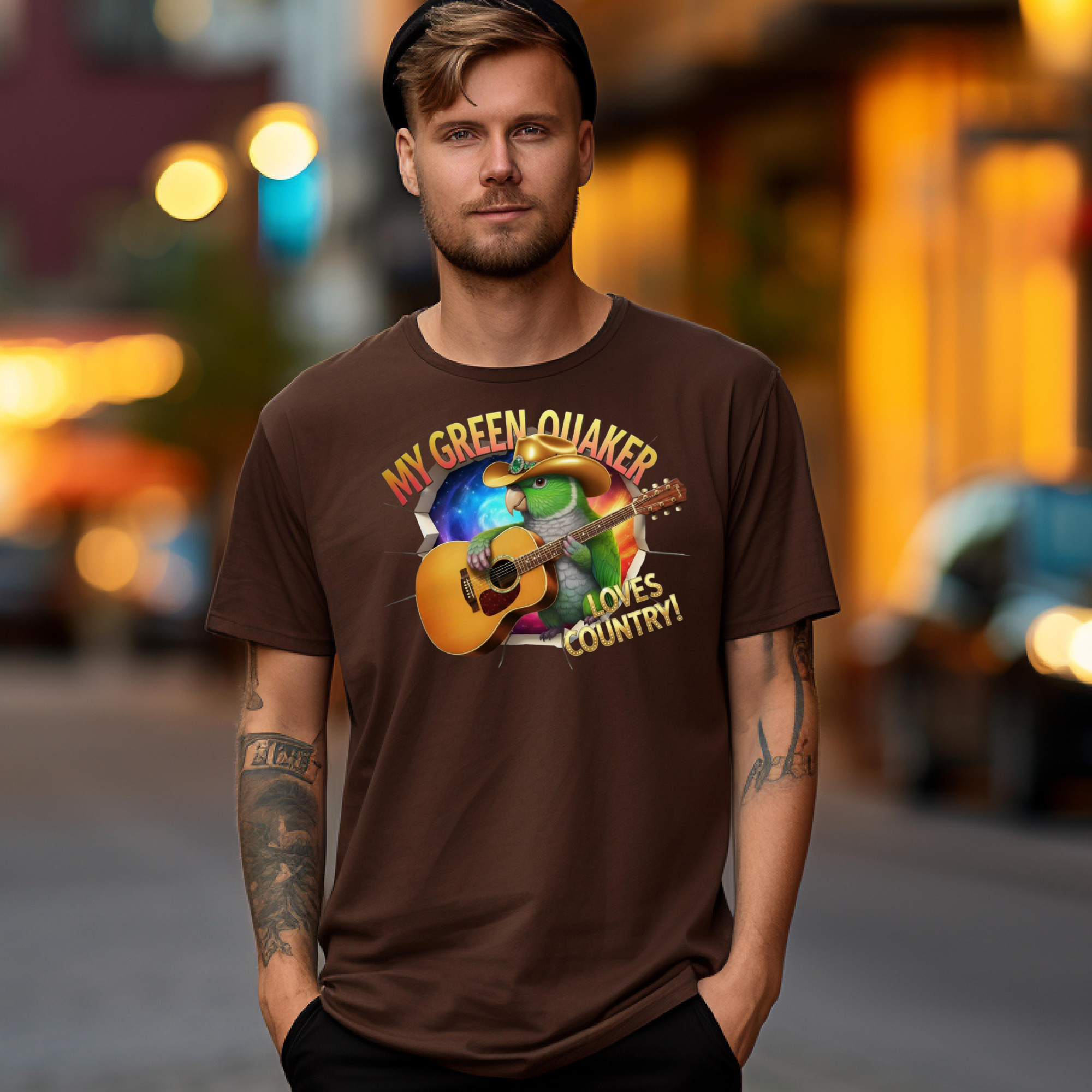 Green Quaker Loves Country T-Shirt