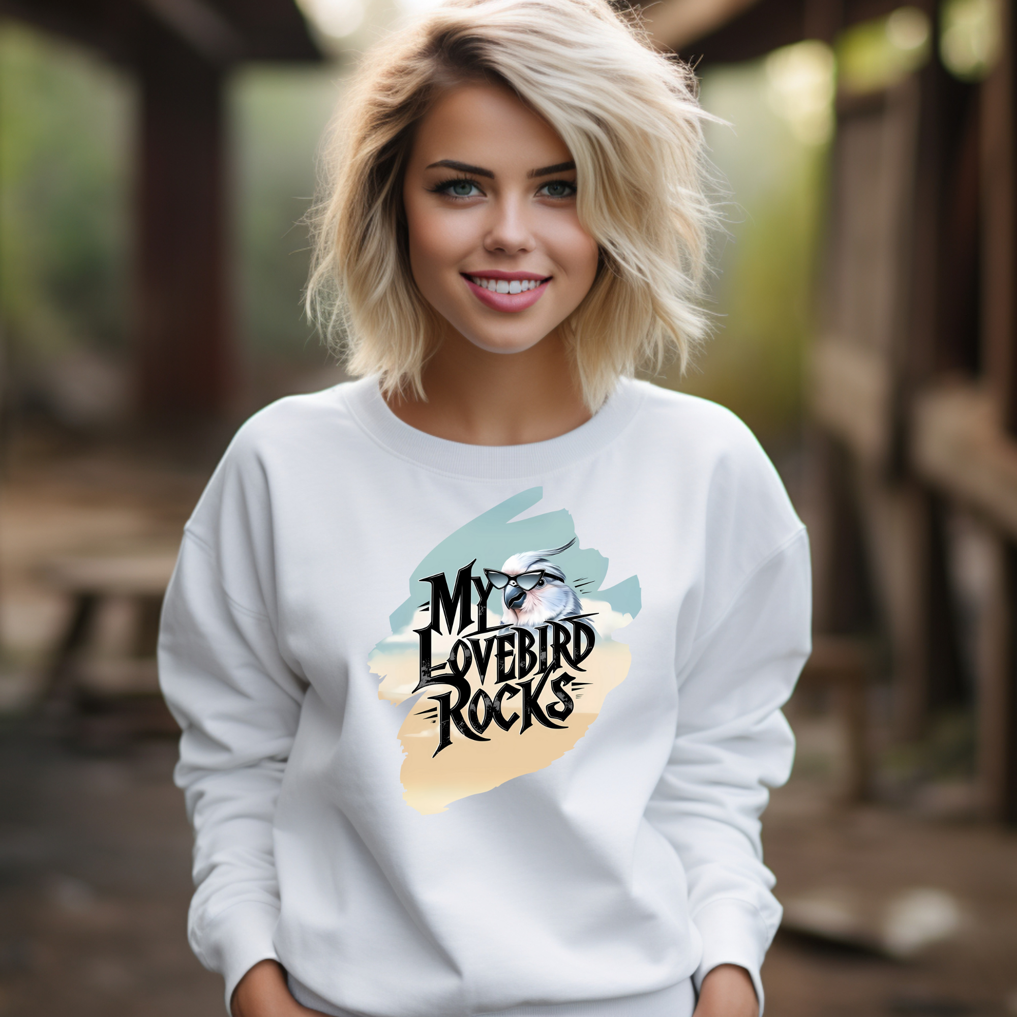 Lovebird Rocks Sweatshirt