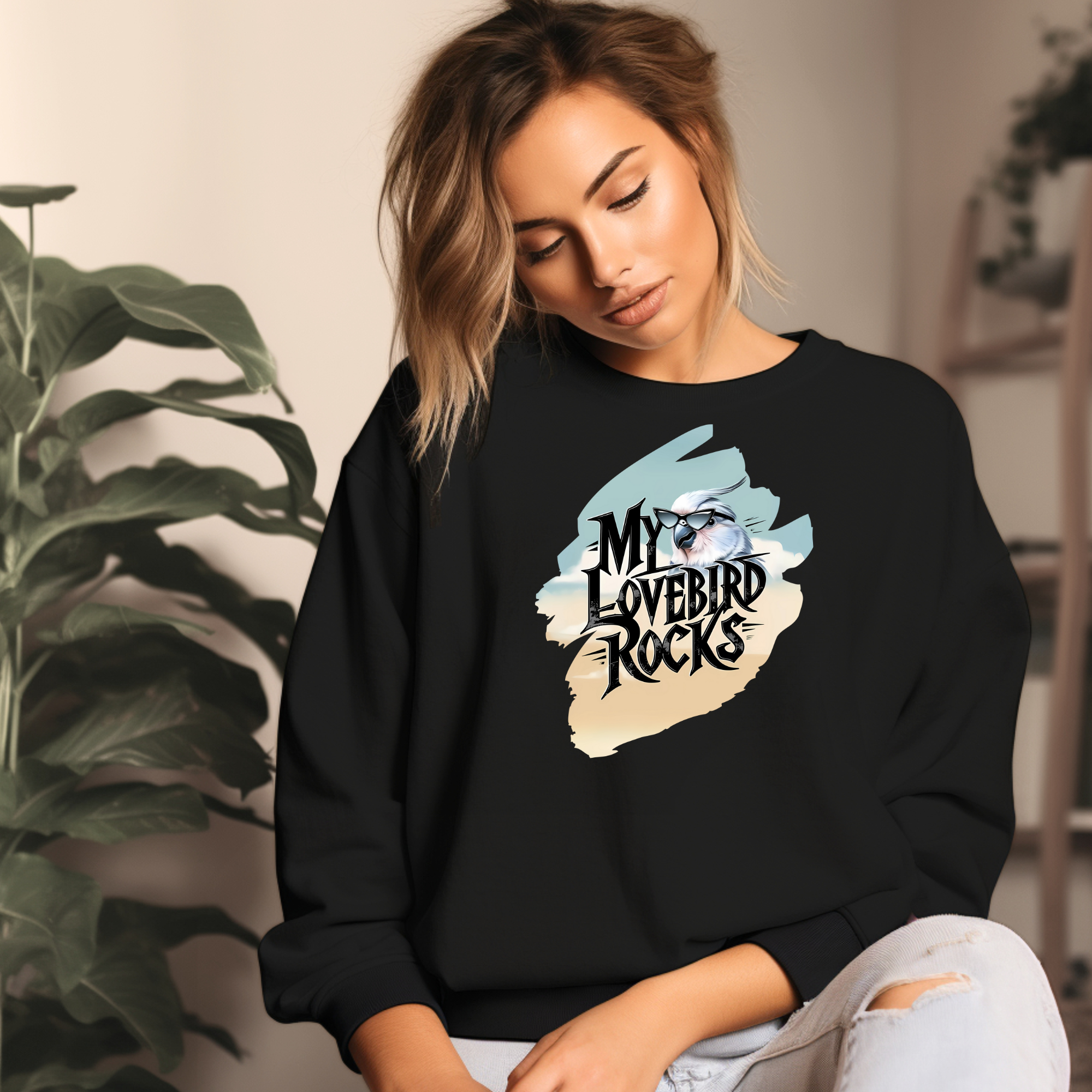 Lovebird Rocks Sweatshirt