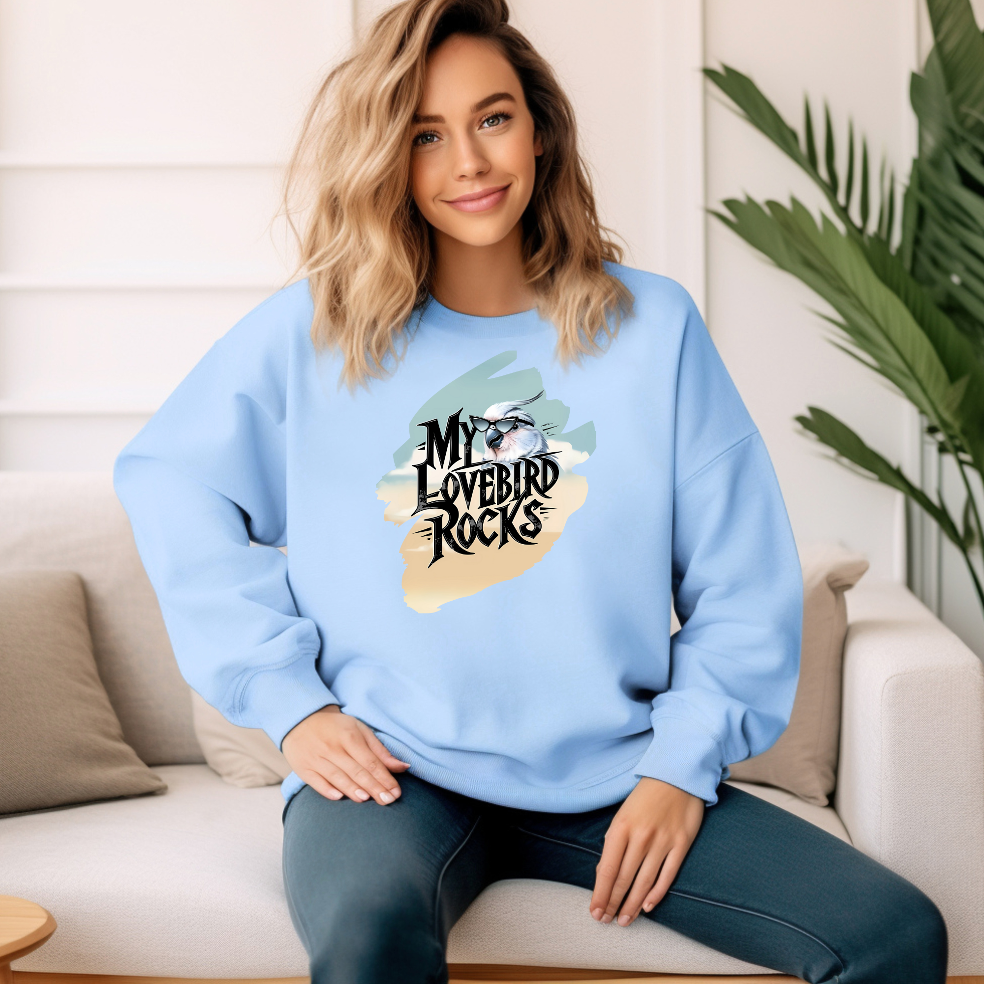 Lovebird Rocks Sweatshirt