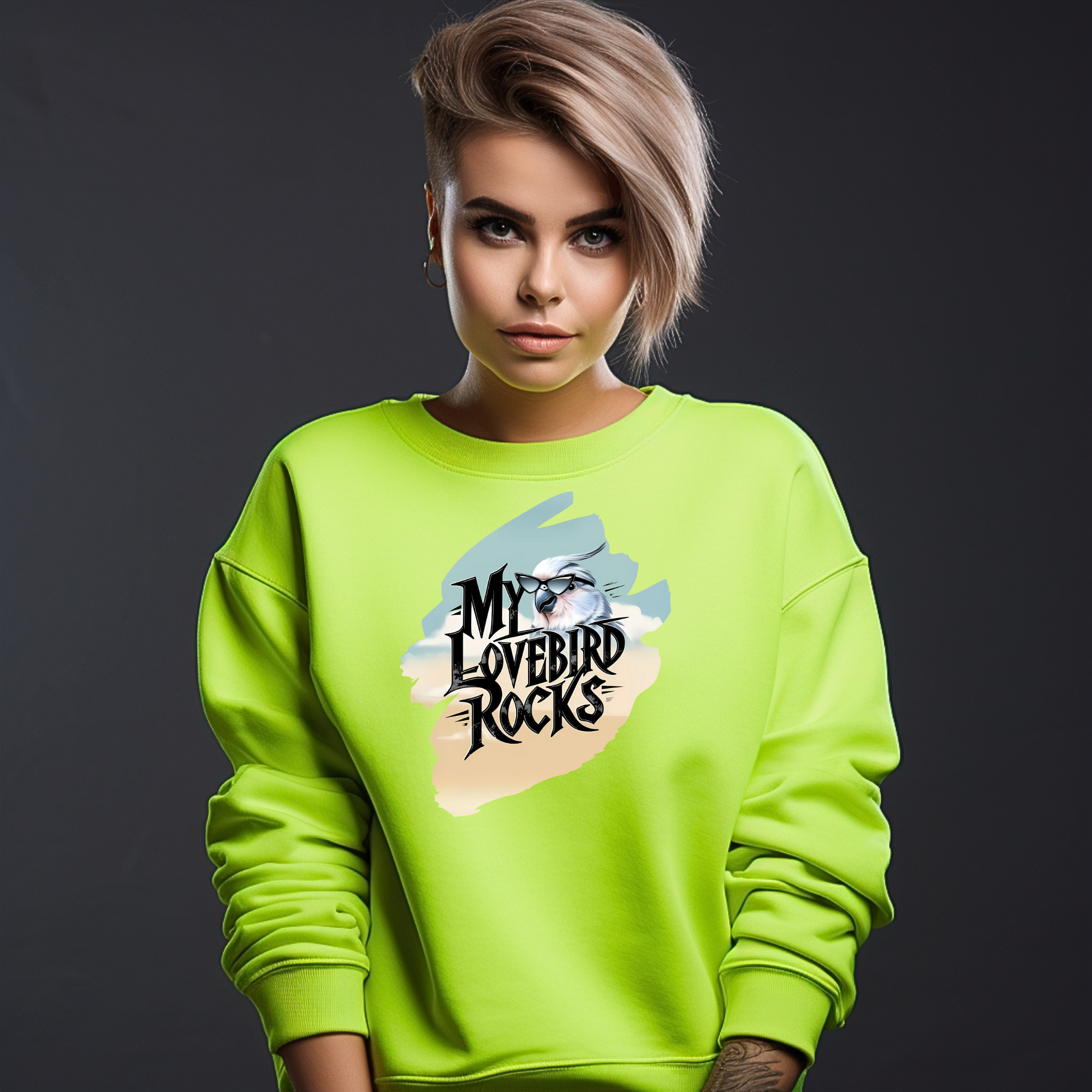 Lovebird Rocks Sweatshirt