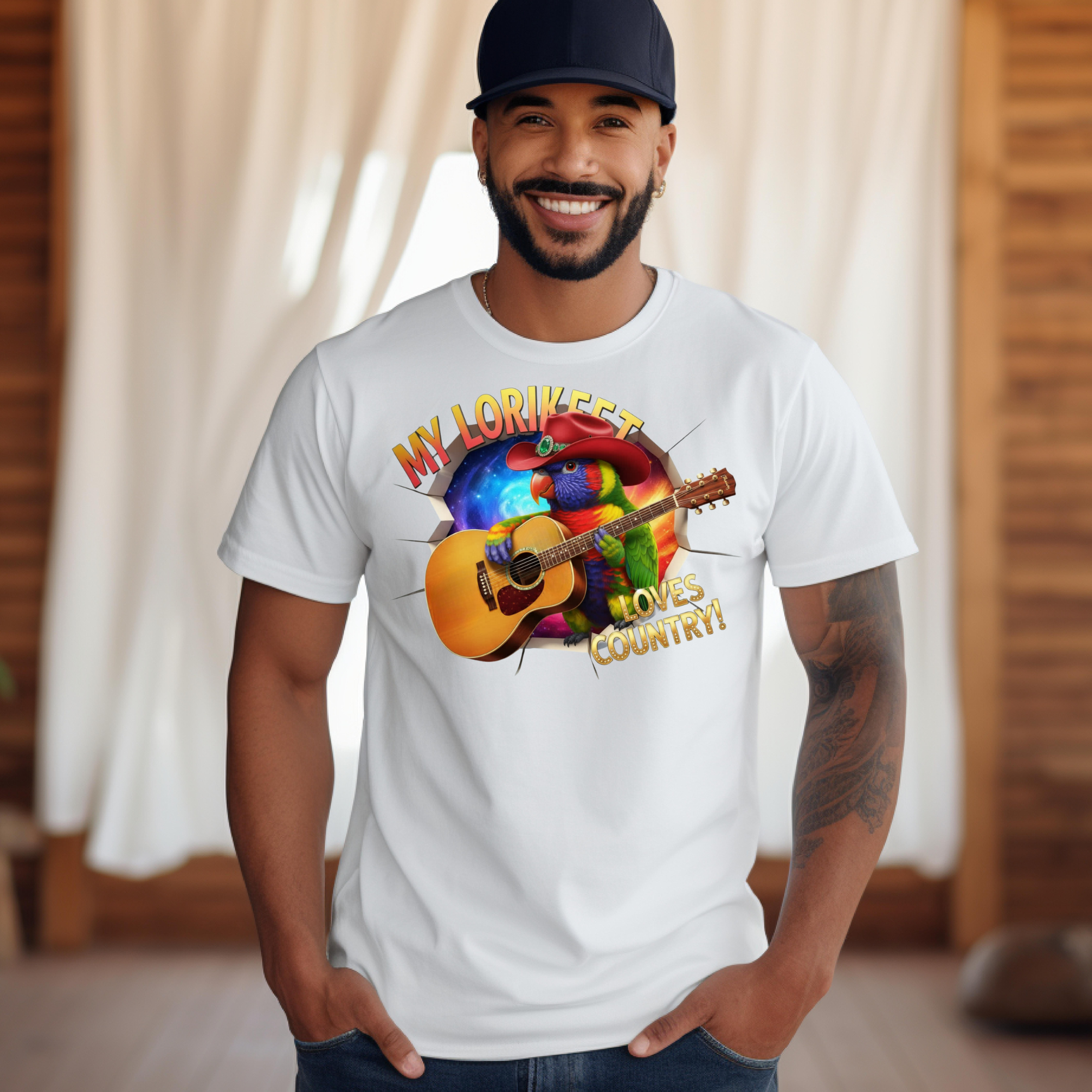 My Lorikeet Loves Country T-Shirt