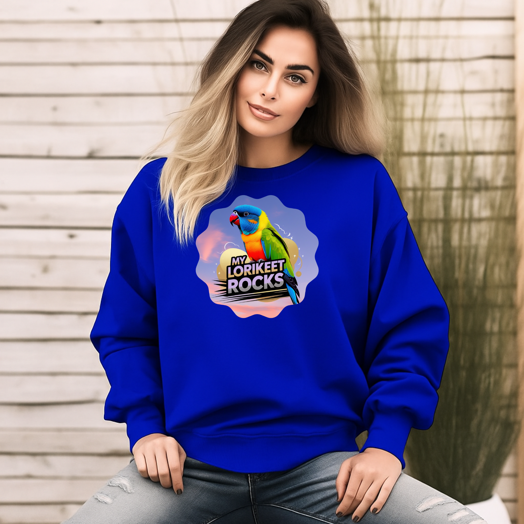 Lorikeet Rocks Sweatshirt
