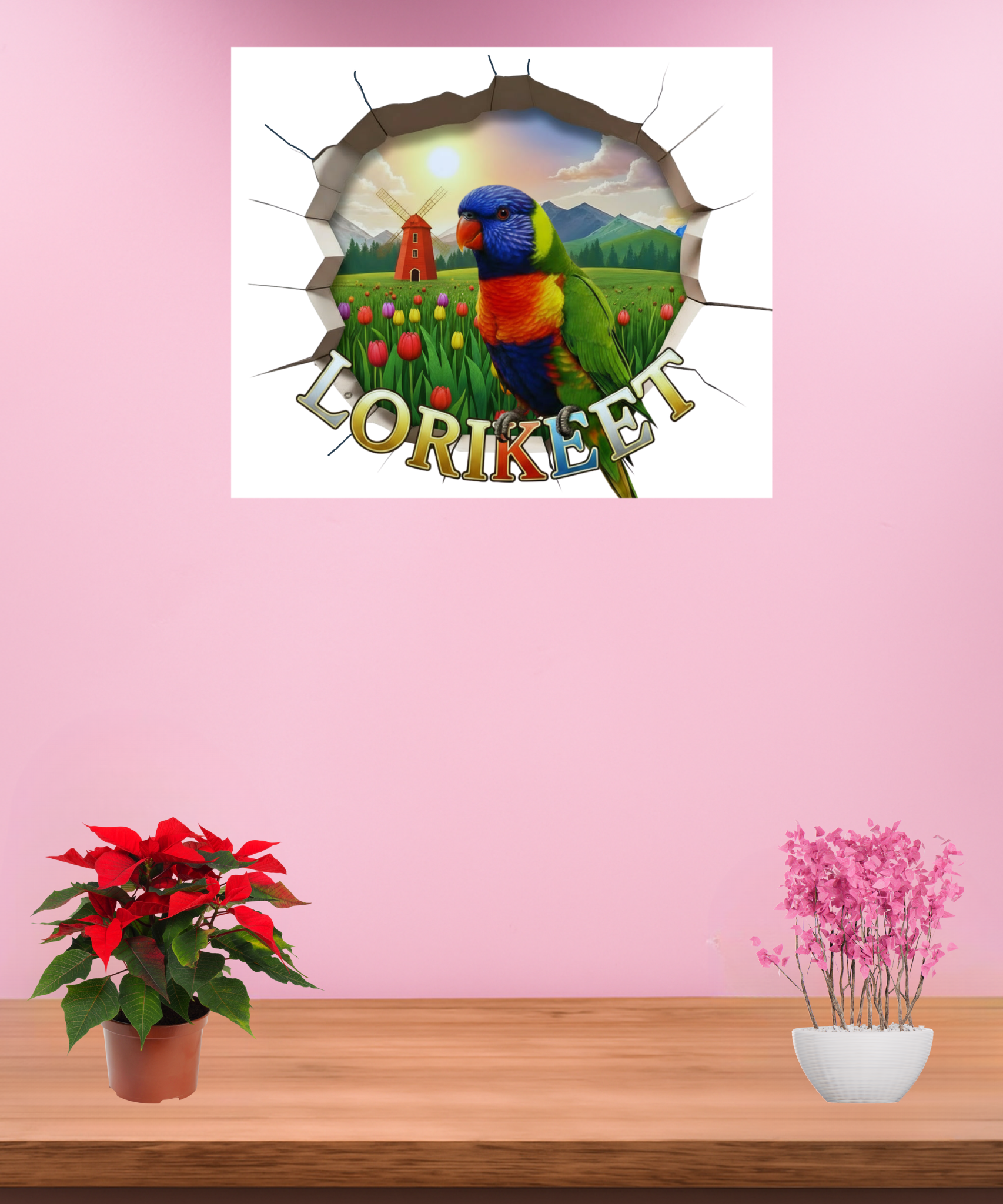 Lorikeet Breakthrough Wall-Hanging