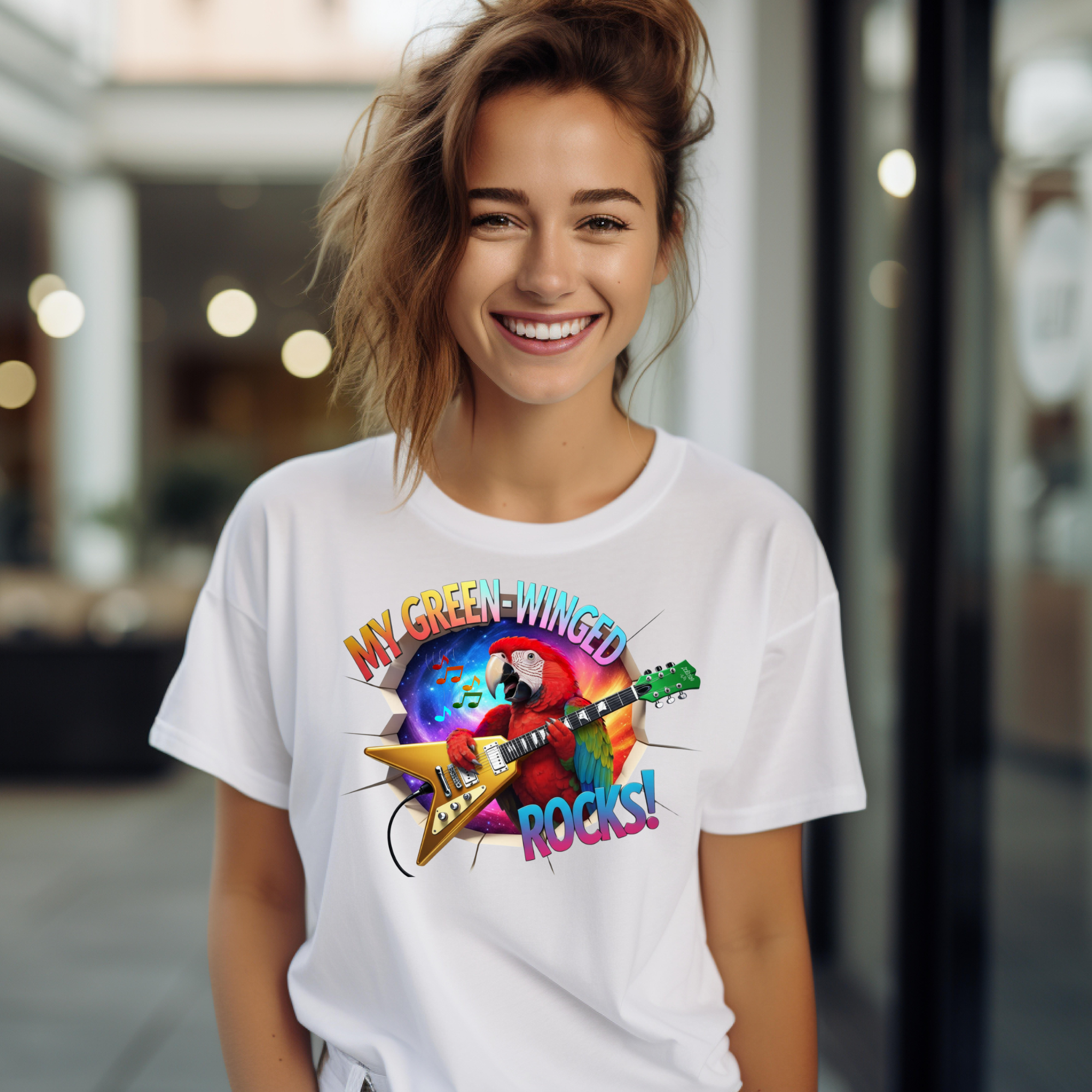 Green-Winged Breakthrough T-Shirt