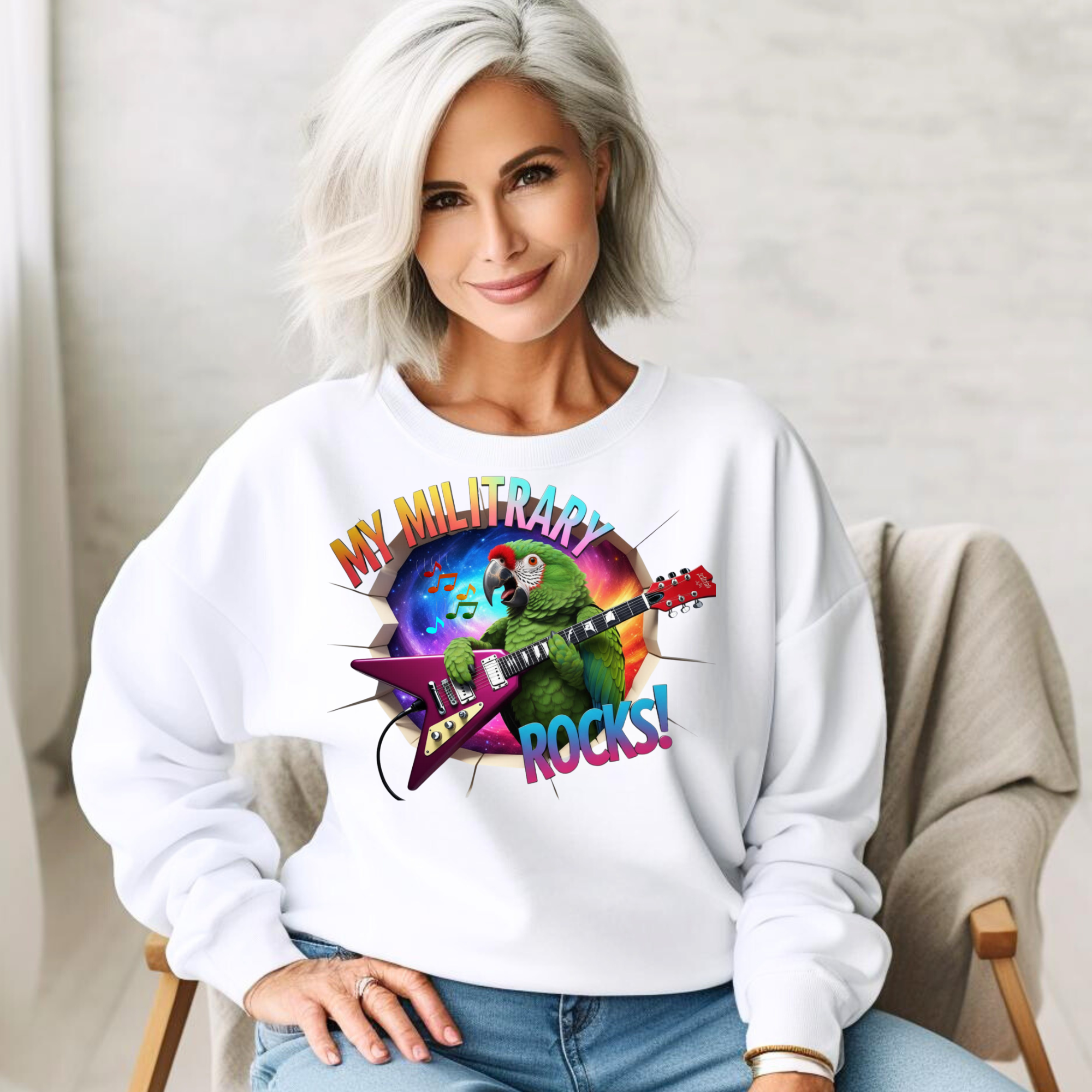 My Military Rocks Sweatshirt