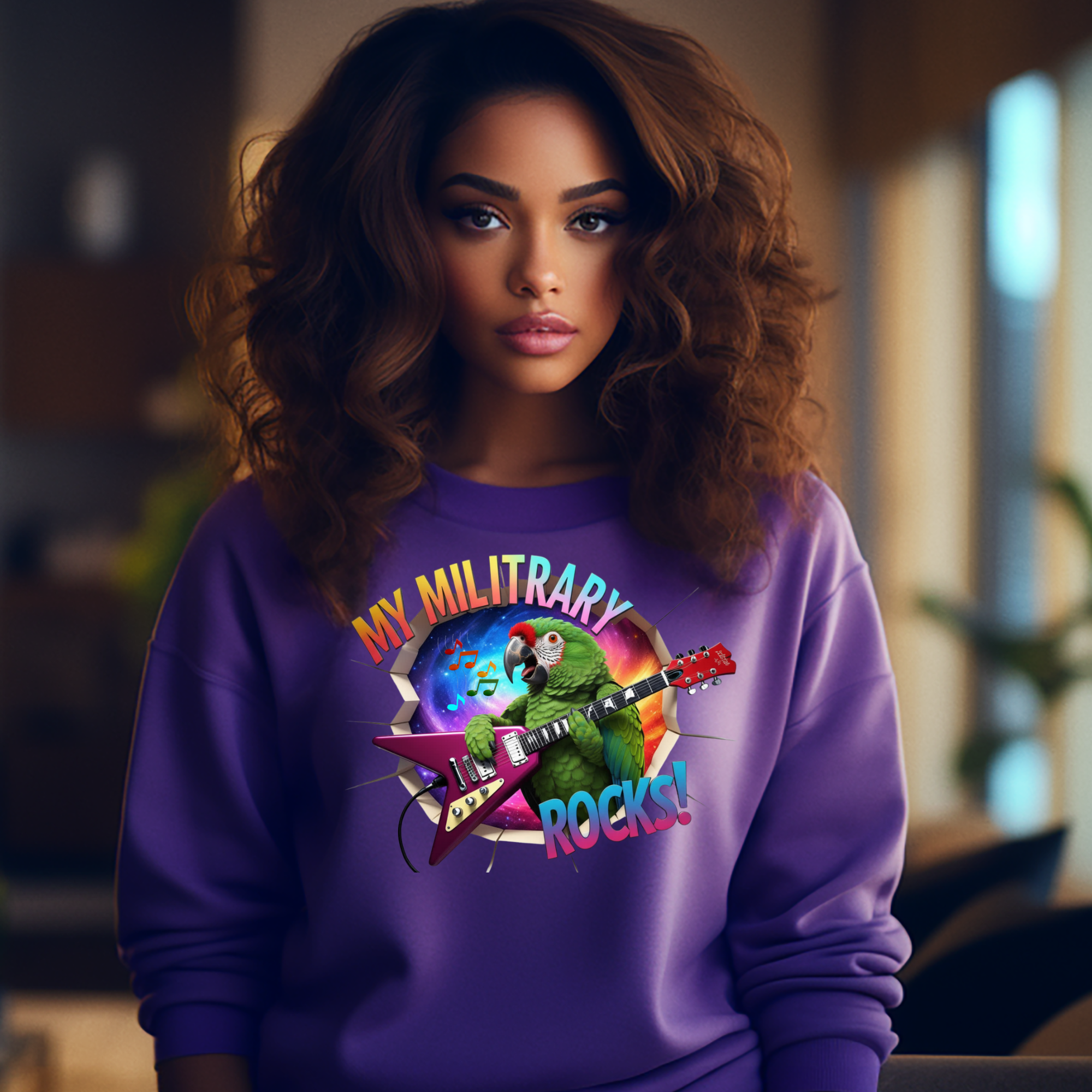 My Military Rocks Sweatshirt